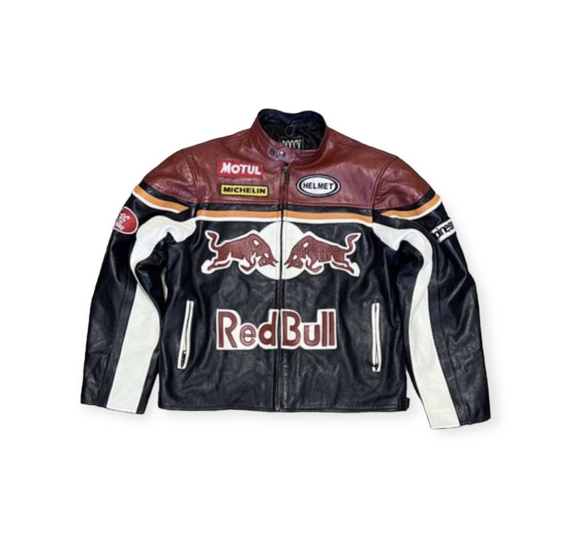 Racing × Red Bull × Vintage Red Bull Leather Jacket . Racing Racing × Red Bull × Vintage Red Bull Leather Jacket . Racing