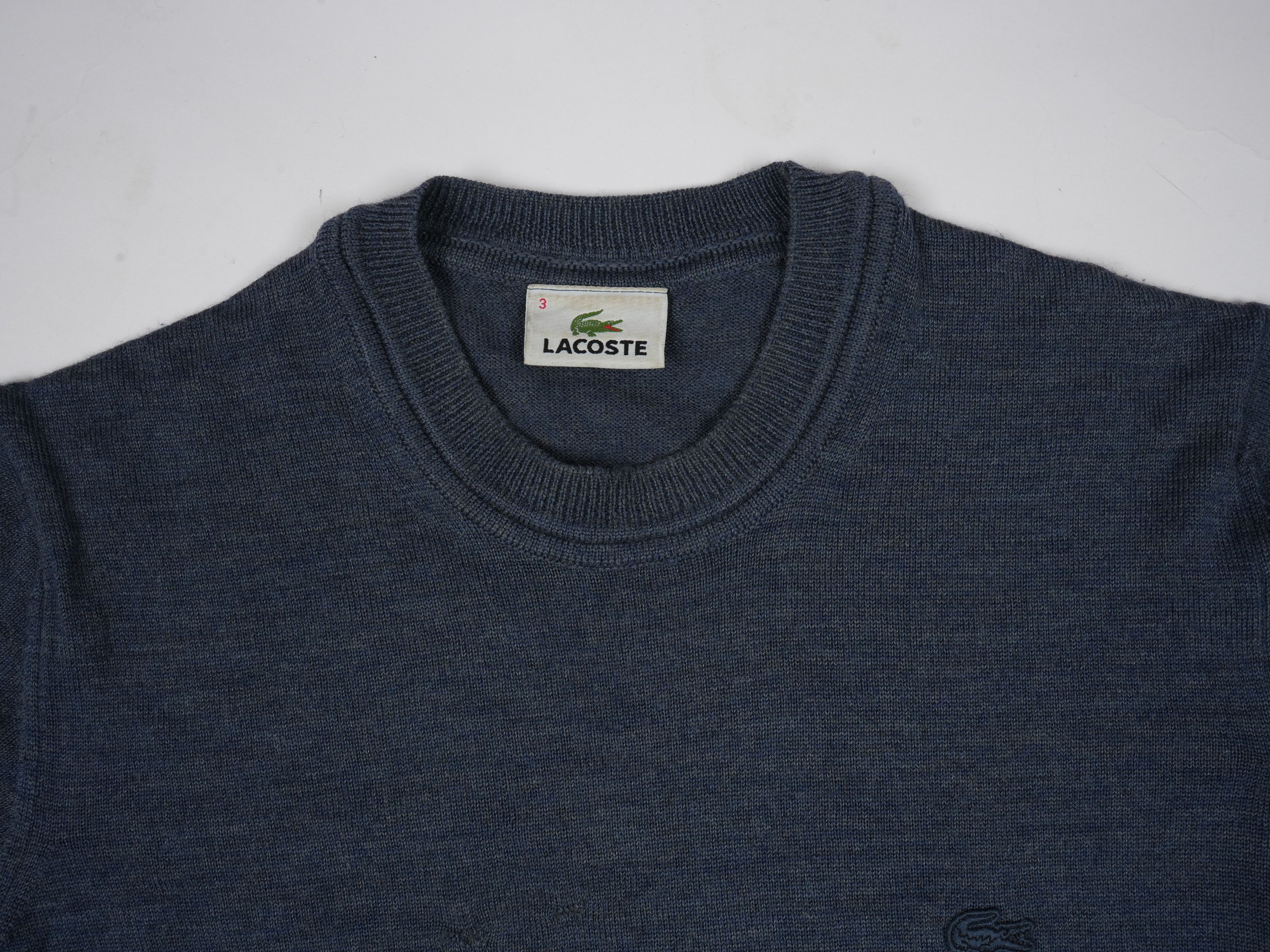 Lacoste Lacoste Round Neck Sweater Jumper Size US S / EU 44-46 / 1 - 3 Thumbnail