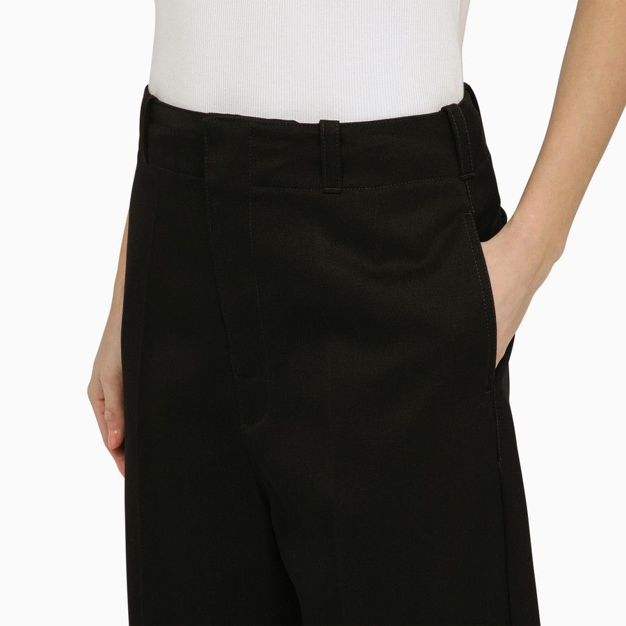 Bottega Veneta o1d2blof0824 Wool Trousers in Black Size 27" / US 4 / IT 40 - 5 Thumbnail