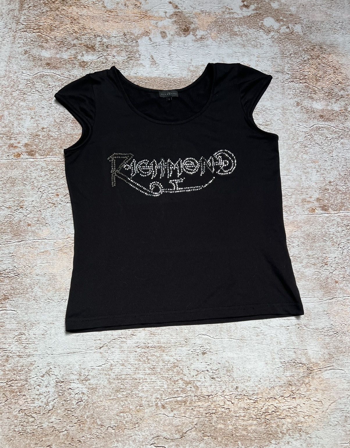 John Richmond × Vintage John Richmond elastic logo tank top Size S / US 4 / IT 40 - 2 Thumbnail