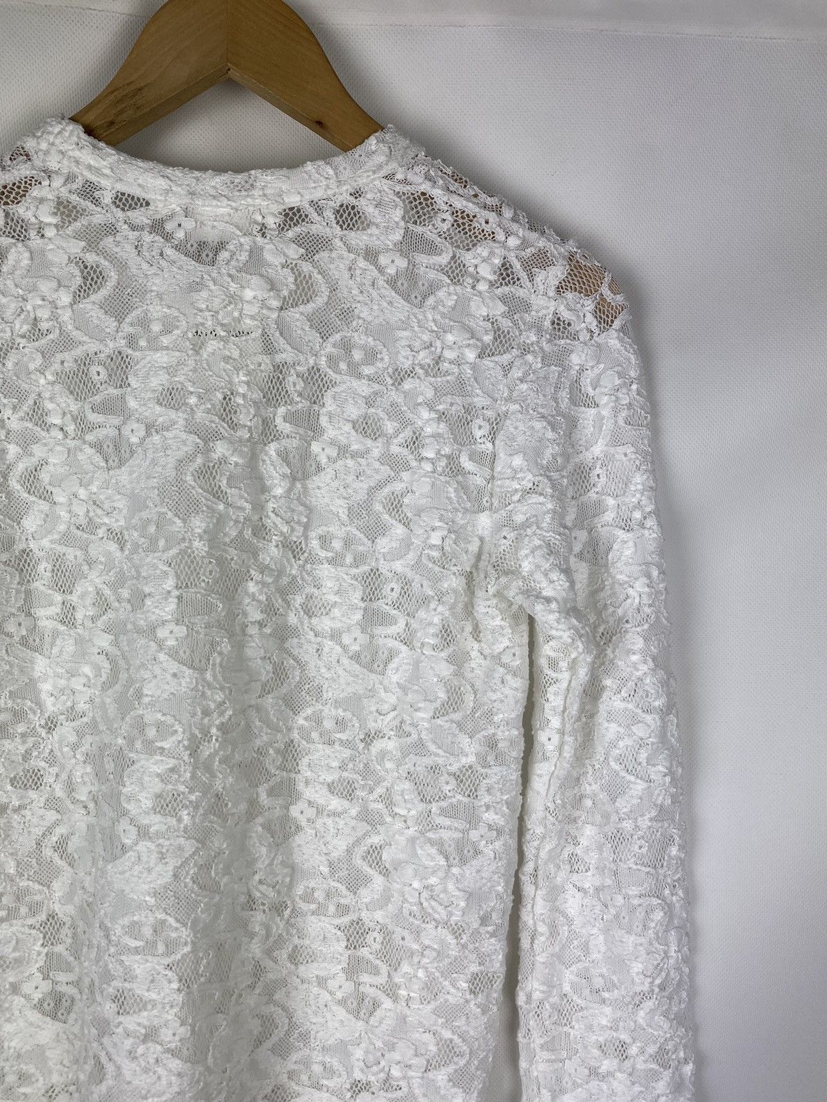 Comme des Garcons BNWT! Junya Watanabe Comme Des Garçons lace tunic blouse Size S / US 4 / IT 40 - 21 Thumbnail
