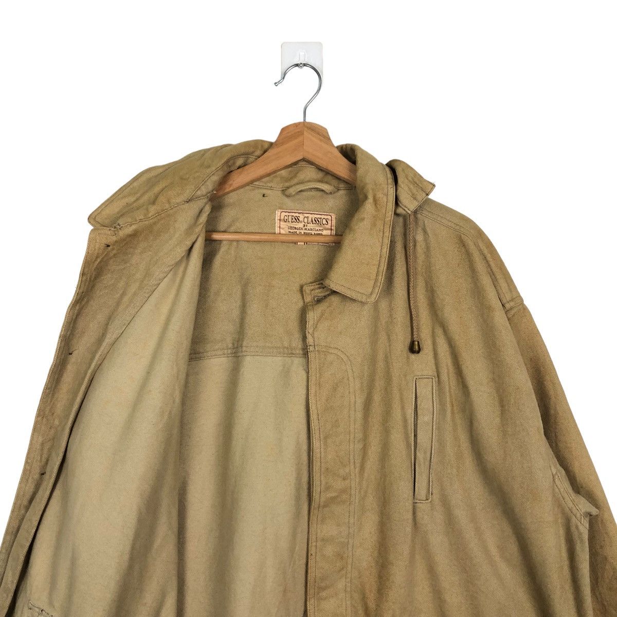 Japanese Brand VINTAGE CHORE WORK JACKET CARGO POCKET GUESS HONG KONG Size US XL / EU 56 / 4 - 10 Thumbnail