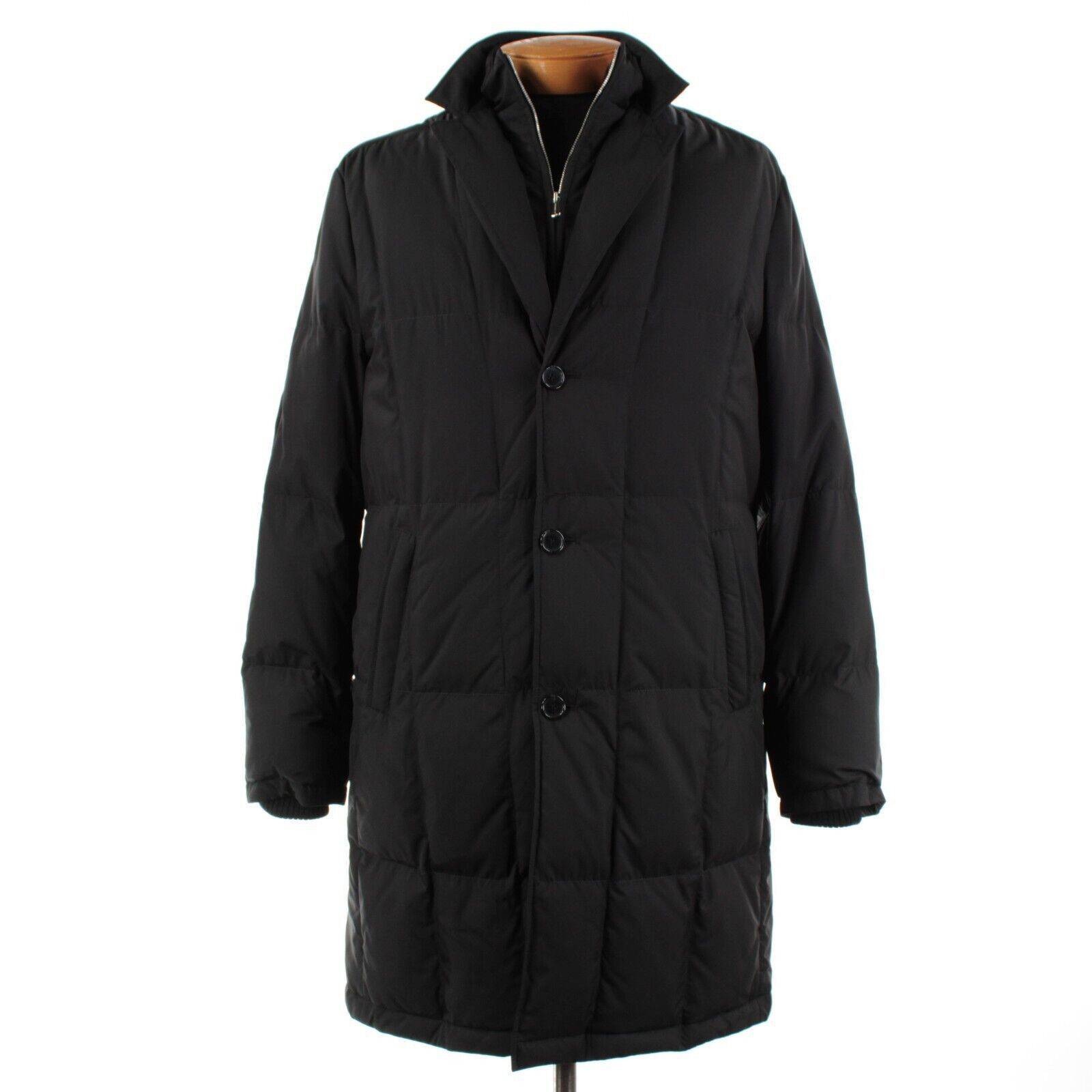 Other Mandelli Coat Size XL US In Black Silk Size US XL / EU 56 / 4 - 1 Thumbnail