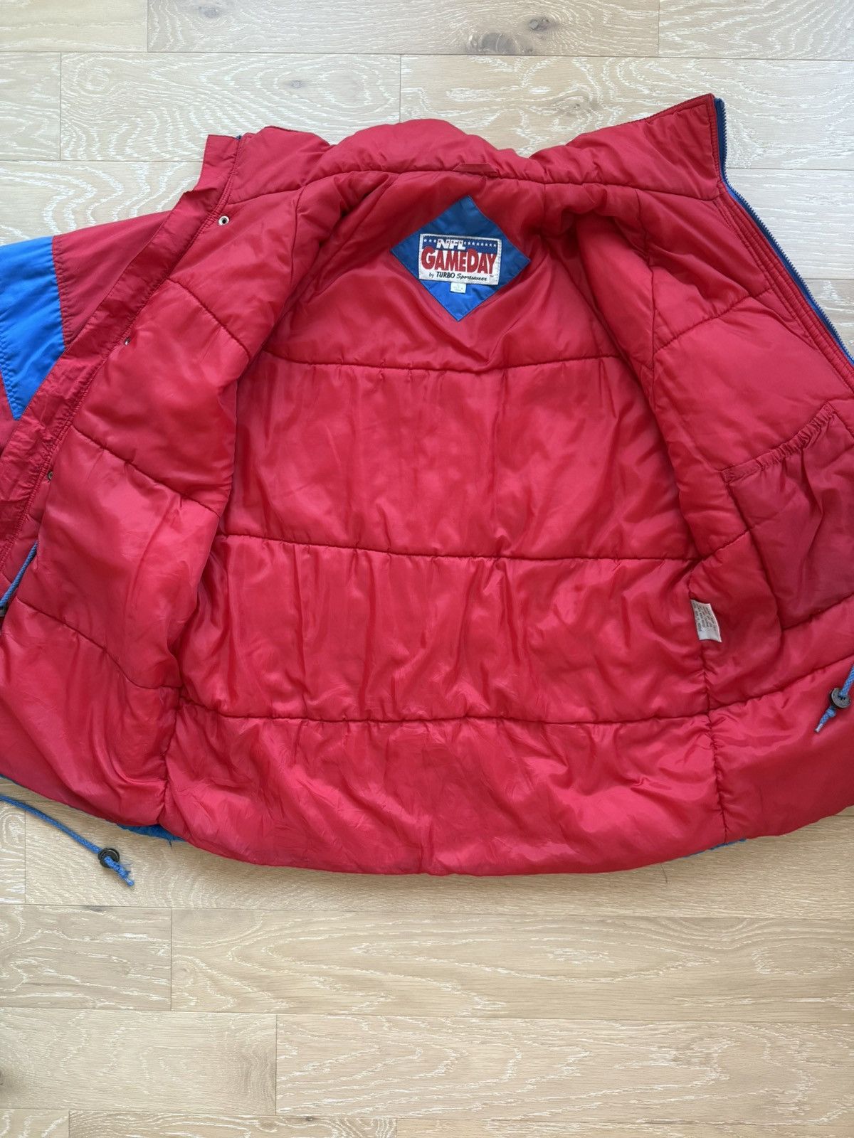 NFL Vintage ‘90s New York Giants NFL Football Parka Size US L / EU 52-54 / 3 - 5 Thumbnail
