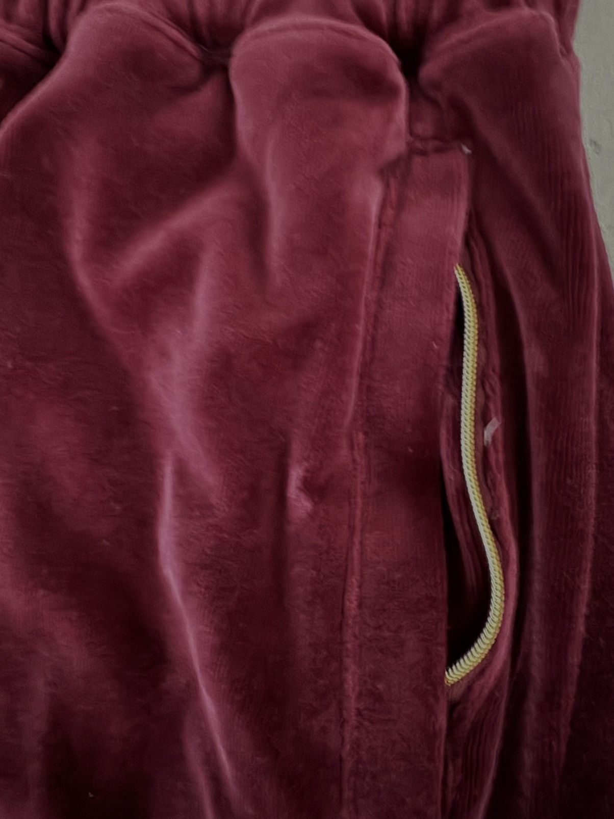 Kith Kith Velour capsule Burgundy pants size xl Size US 33 - 4 Thumbnail