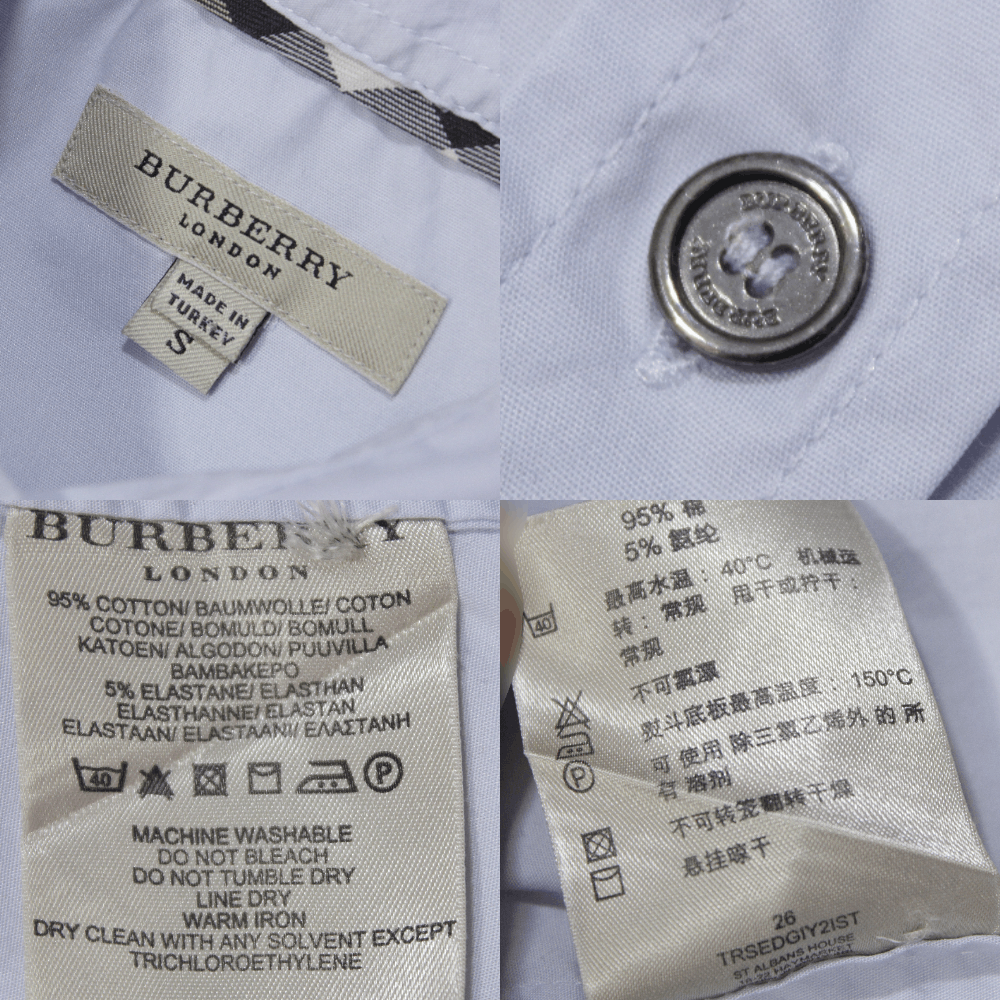Burberry Logo Shirt Size S / US 4 / IT 40 - 10 Thumbnail