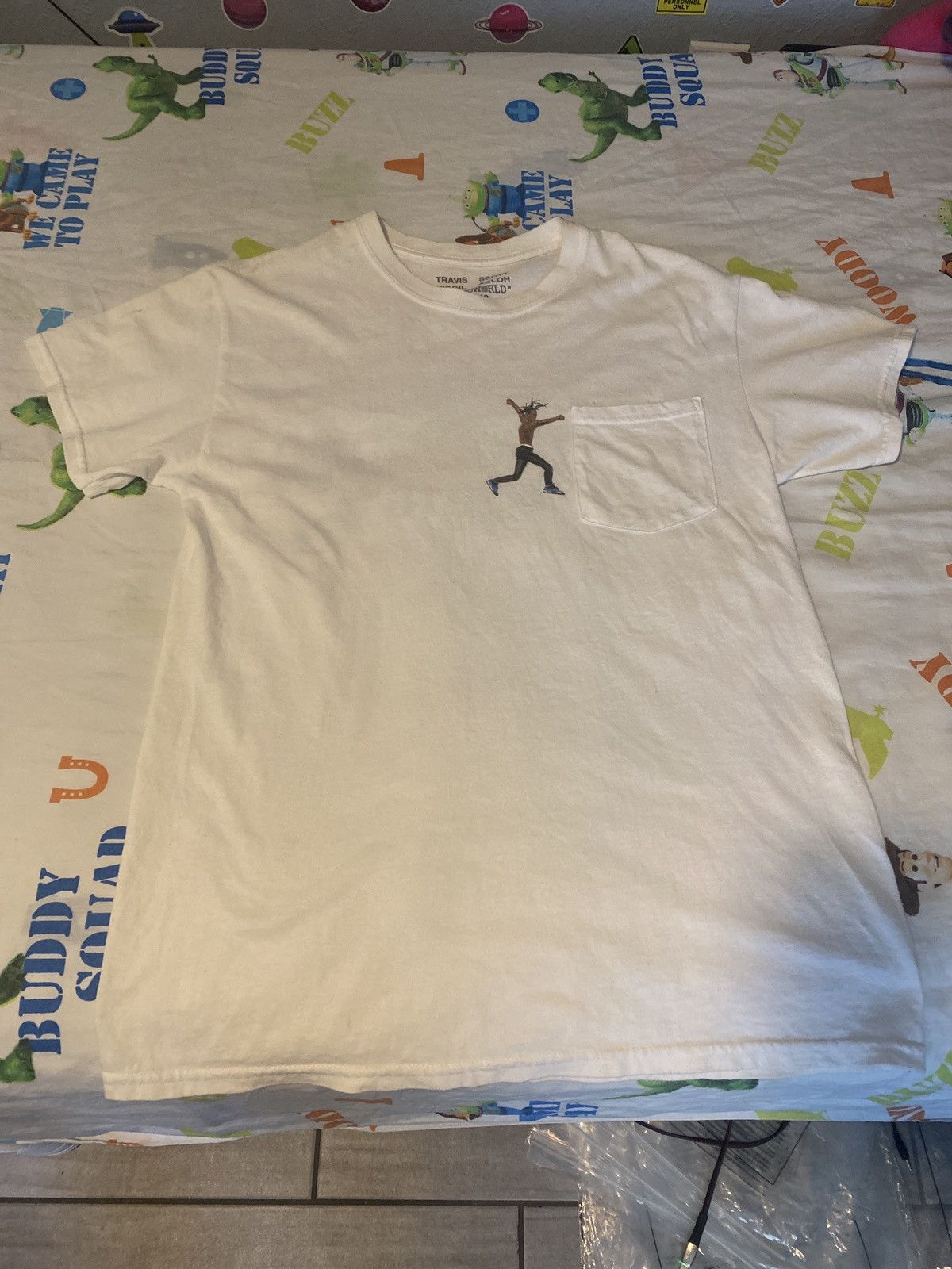 travis scott x virgil abloh by a thread tee