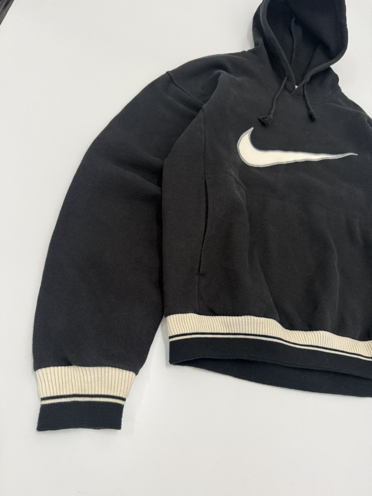 Nike 🔥90's Vintage Nike Swoosh Big Logo Hoodies Size US M / EU 48-50 / 2 - 3 Thumbnail