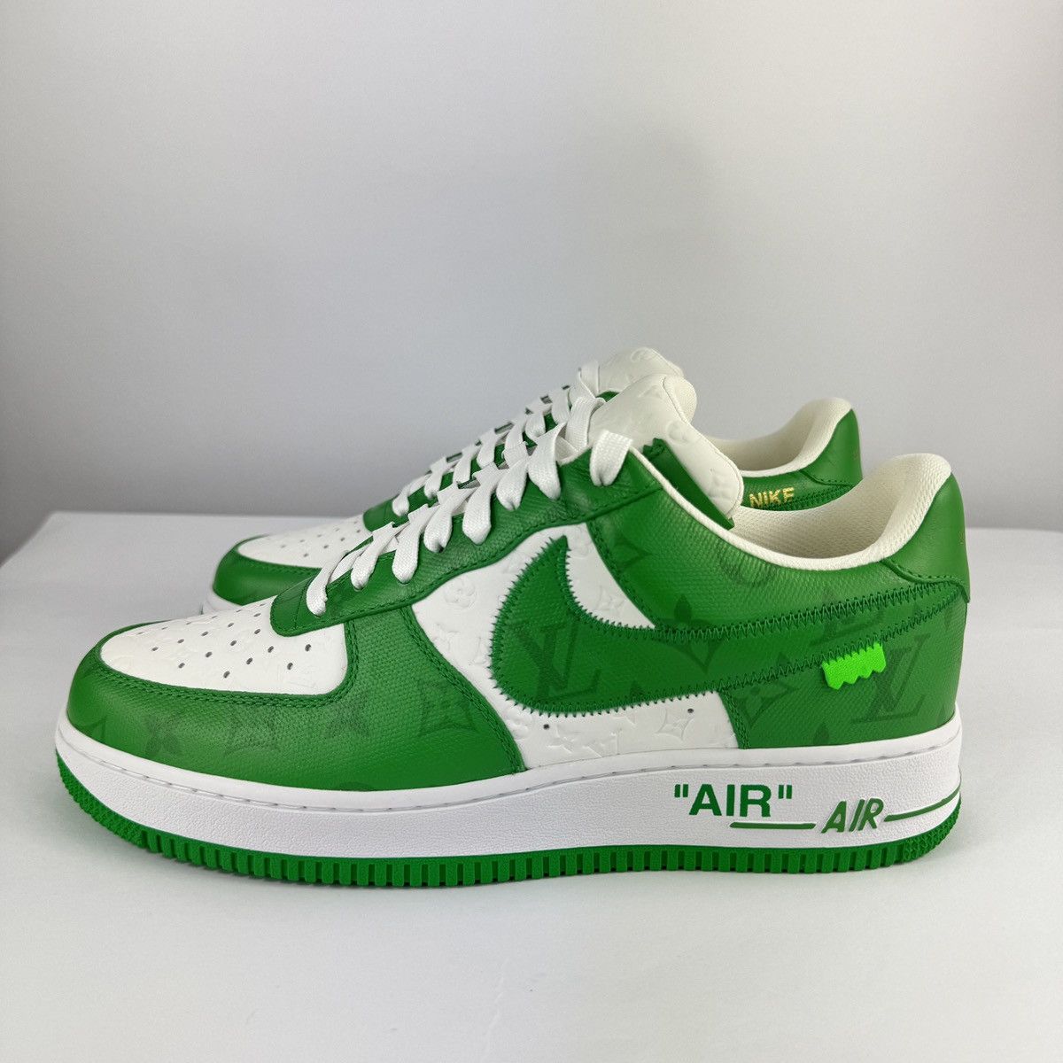 Louis Vuitton VIRGIL ABLOH LOUIS VUITTON X AIR FORCE 1 SNEAKERS Size US 9.5 / EU 42-43 - 7 Thumbnail