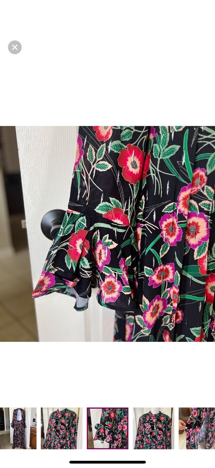 MISA Los Angeles NWT Misa Los Angeles $470 Backless floral Maxi Size XS / US 0-2 / IT 36-38 - 5 Thumbnail