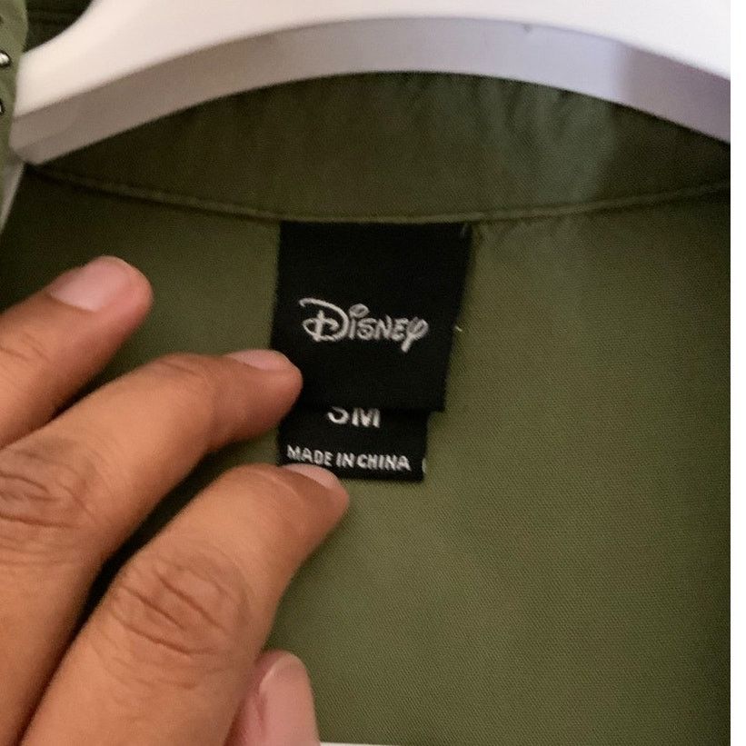 Disney Disney Winnie the Pooh Shirt Button Down Green Tie Women’s S Size S / US 4 / IT 40 - 4 Thumbnail