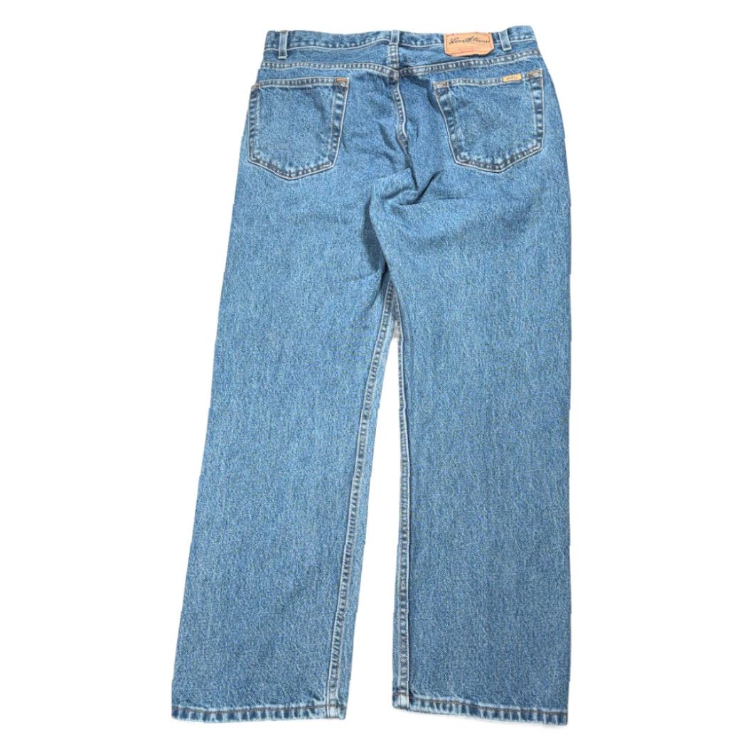 Levi's VINTAGE Levi's Signature Jeans Men 36x30 Blue Medium Wash Regular Fit Denim Y2K Jeans Mens Blue Signature Logo 5-Pocket Rise High 12.5in—Inseam 30in Size US 36 / EU 52 - 2 Thumbnail