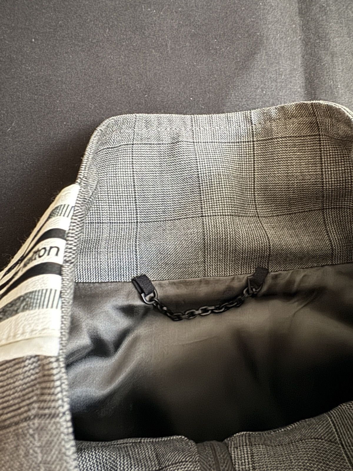 Louis Vuitton Louis Vuitton Damier Tailored Grey Track Suit - Size M Size US M / EU 48-50 / 2 - 6 Thumbnail