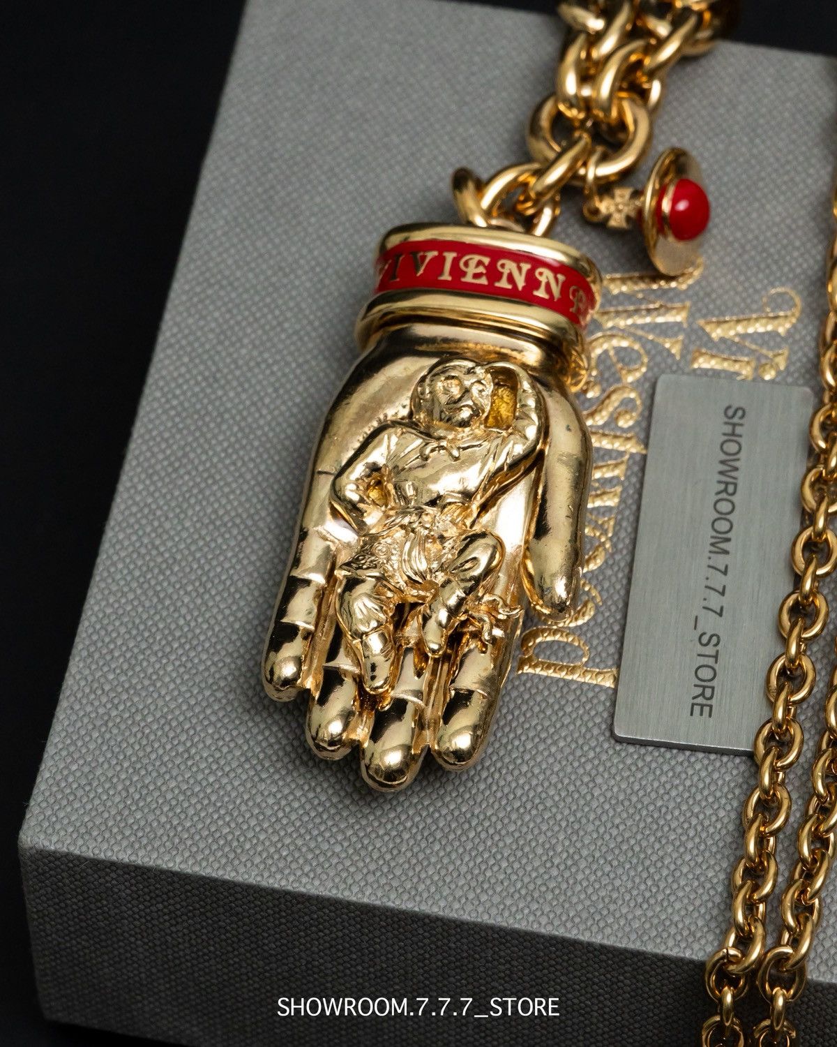 Vivienne Westwood Vivienne Westwood Monkey Pendant Necklace Size ONE SIZE - 6 Thumbnail