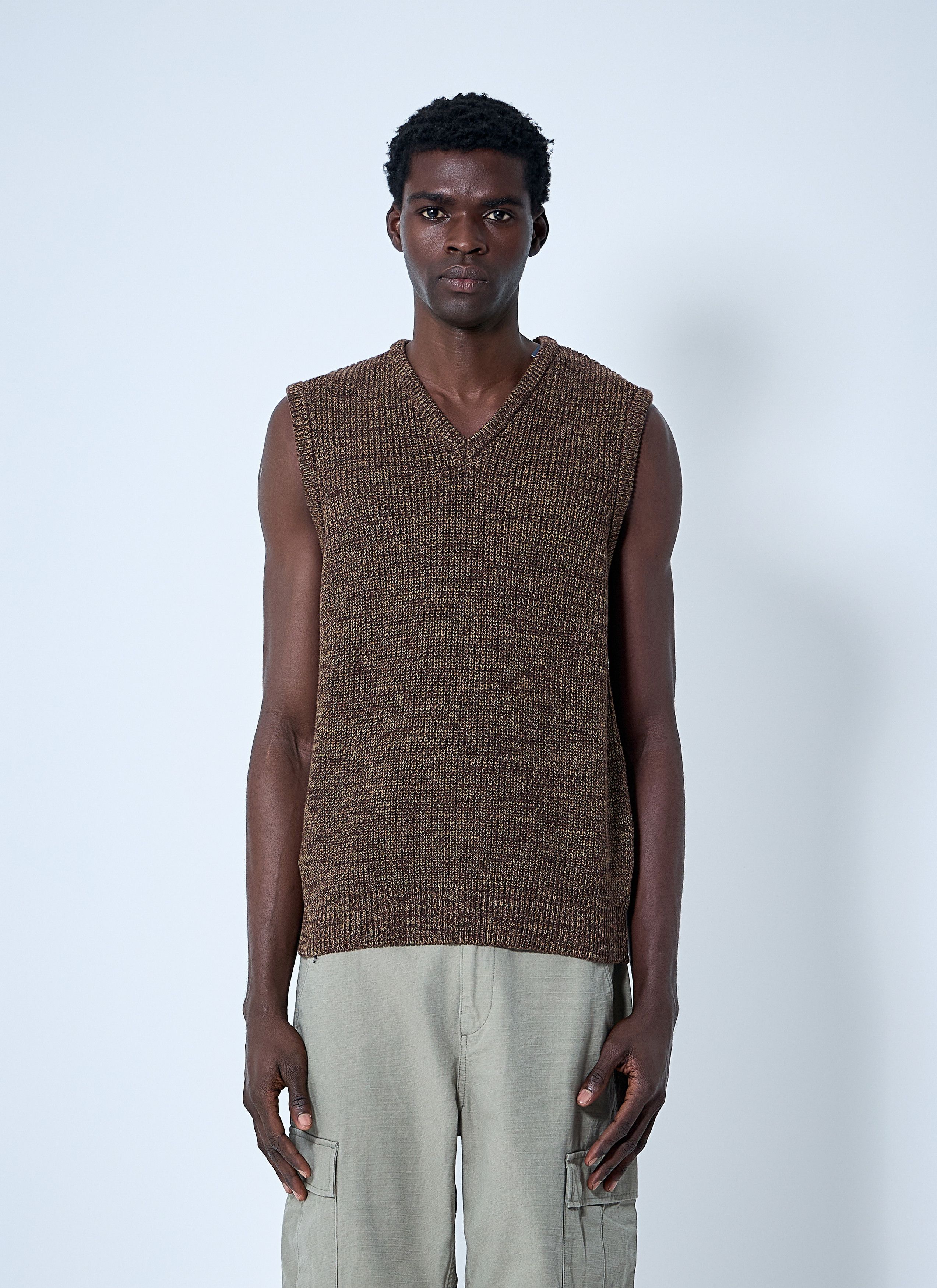 トップス NOAH Shetland Block Sweater Vest Shetland Block Sweater Vest | Parallel