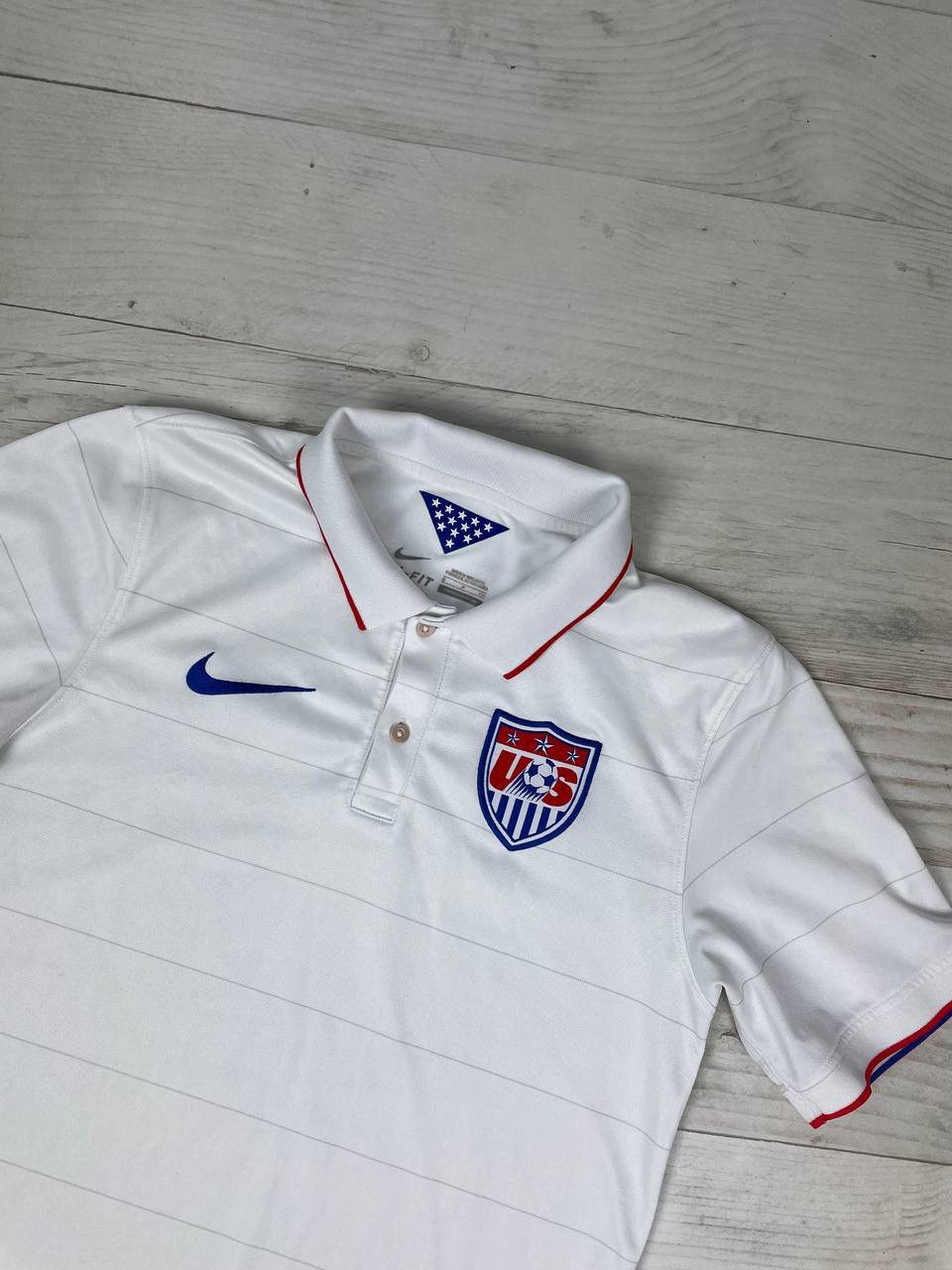 Nike Nike USA National Team 2014 2015 Home Shirt Soccer Jersey Size US S / EU 44-46 / 1 - 2 Thumbnail