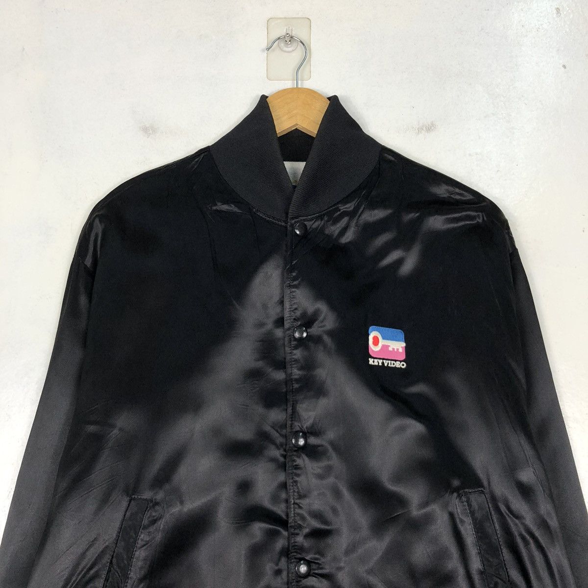 Vintage Vintage 24K USA Pyiramid Key Video Baseball Jacket Size US M / EU 48-50 / 2 - 2 Thumbnail