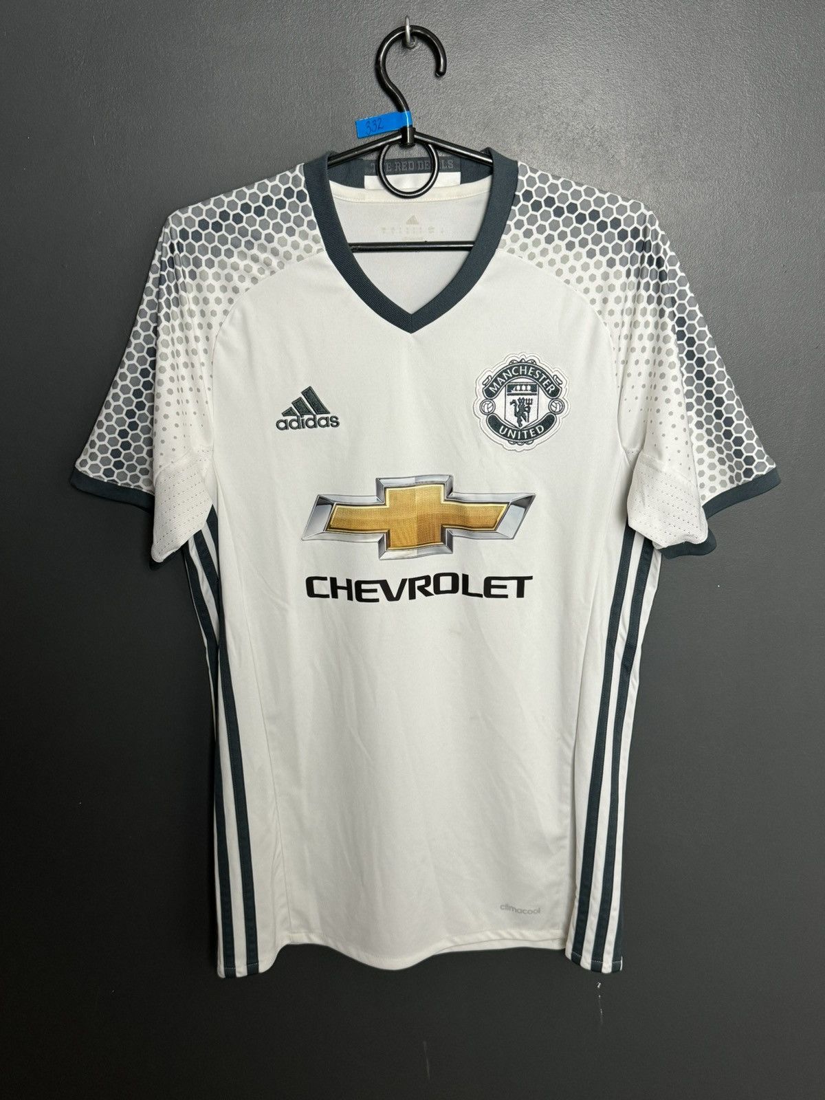 Adidas Manchester United 16/17 Third Football Jersey T-Shirt Size US S / EU 44-46 / 1 - 1 Thumbnail