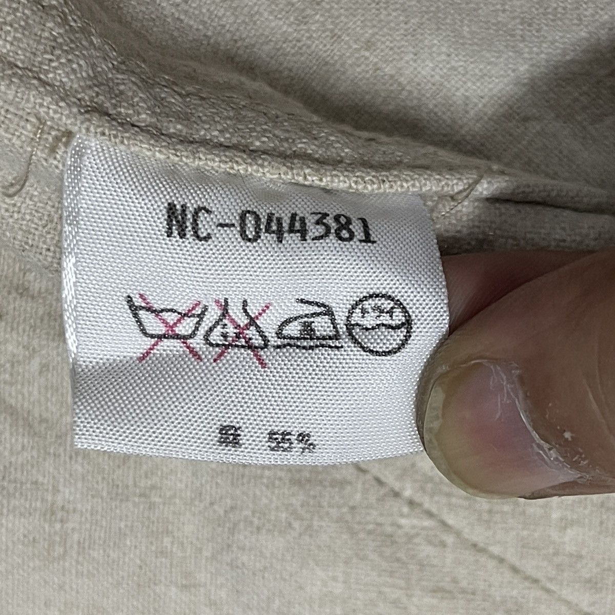 Nigel Cabourn Vintage Nigel Cabourn 80’s Linen Cotton Work Chore Jacket Size US XXL / EU 58 / 5 - 24 Thumbnail