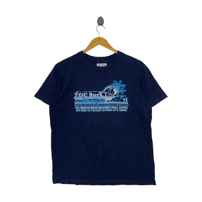 Vintage Vintage 90’ T&C SURF DESIGNS Do What You Love Tee Shirt Size US M / EU 48-50 / 2 - 1 Thumbnail