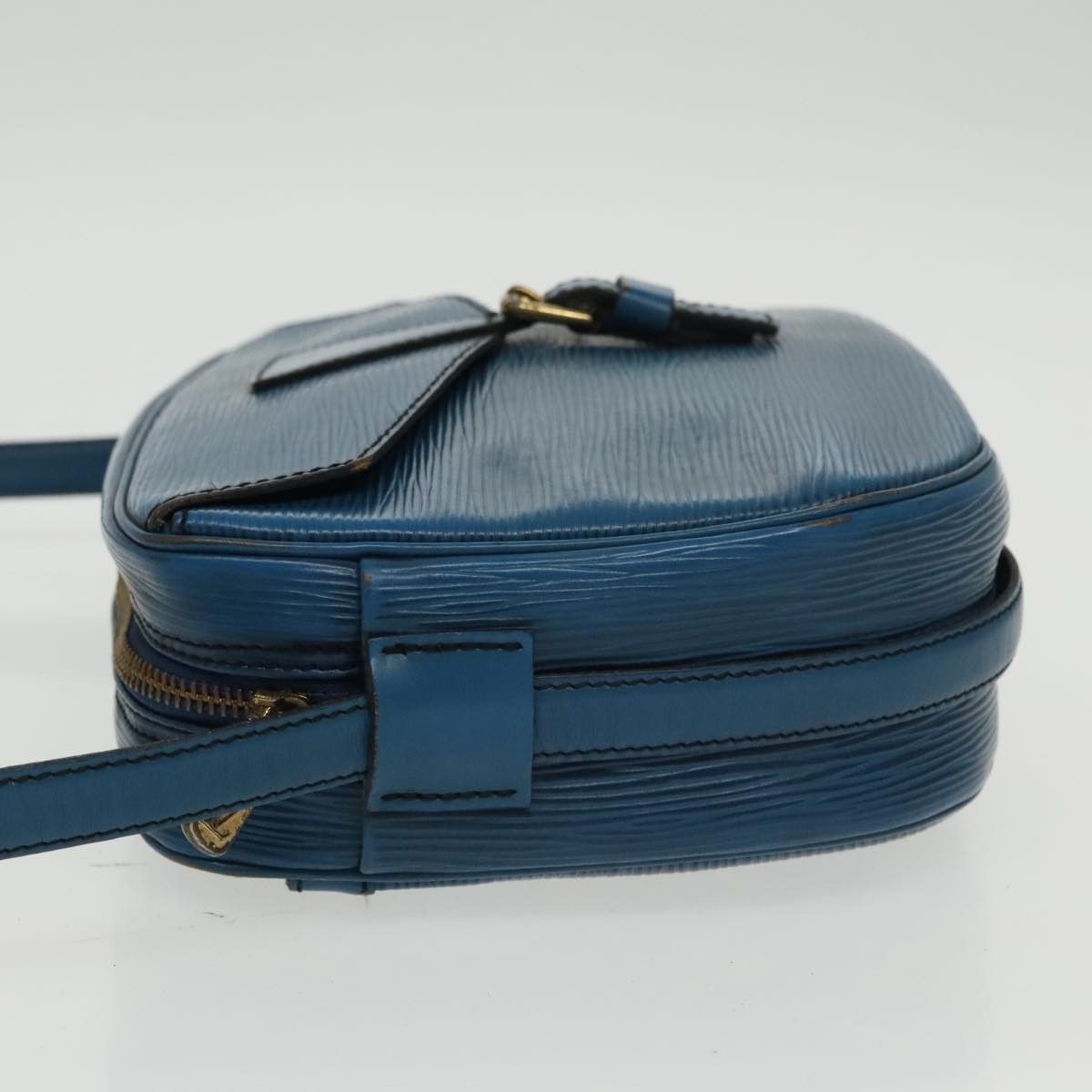 Louis Vuitton LOUIS VUITTON Epi June Feuille Shoulder Bag Blue M52155 Size ONE SIZE - 5 Thumbnail