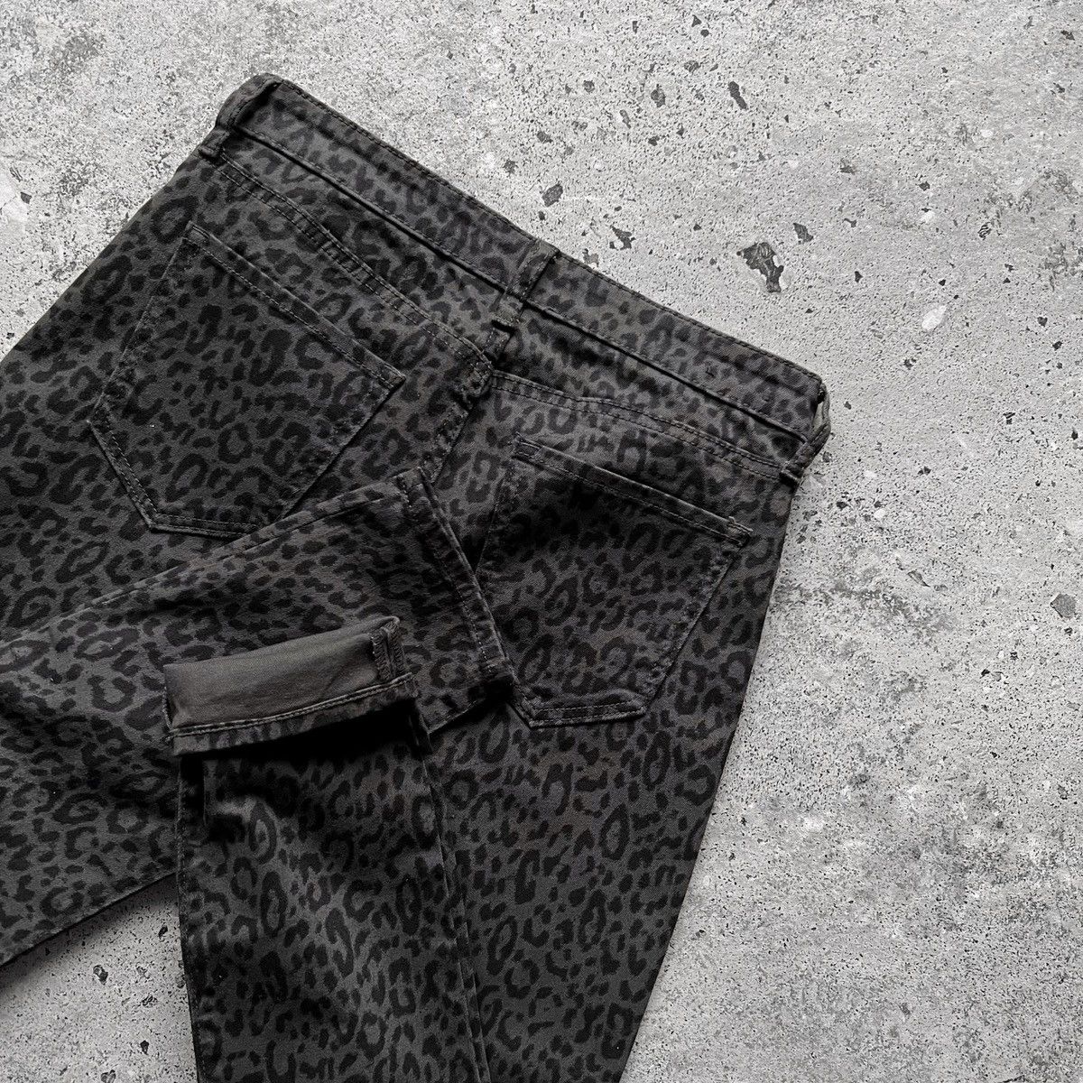 Designer × Gap Gap Womens Animal Print Legging Denim Jeans Zipper Size 30" / US 8 / IT 44 - 5 Thumbnail