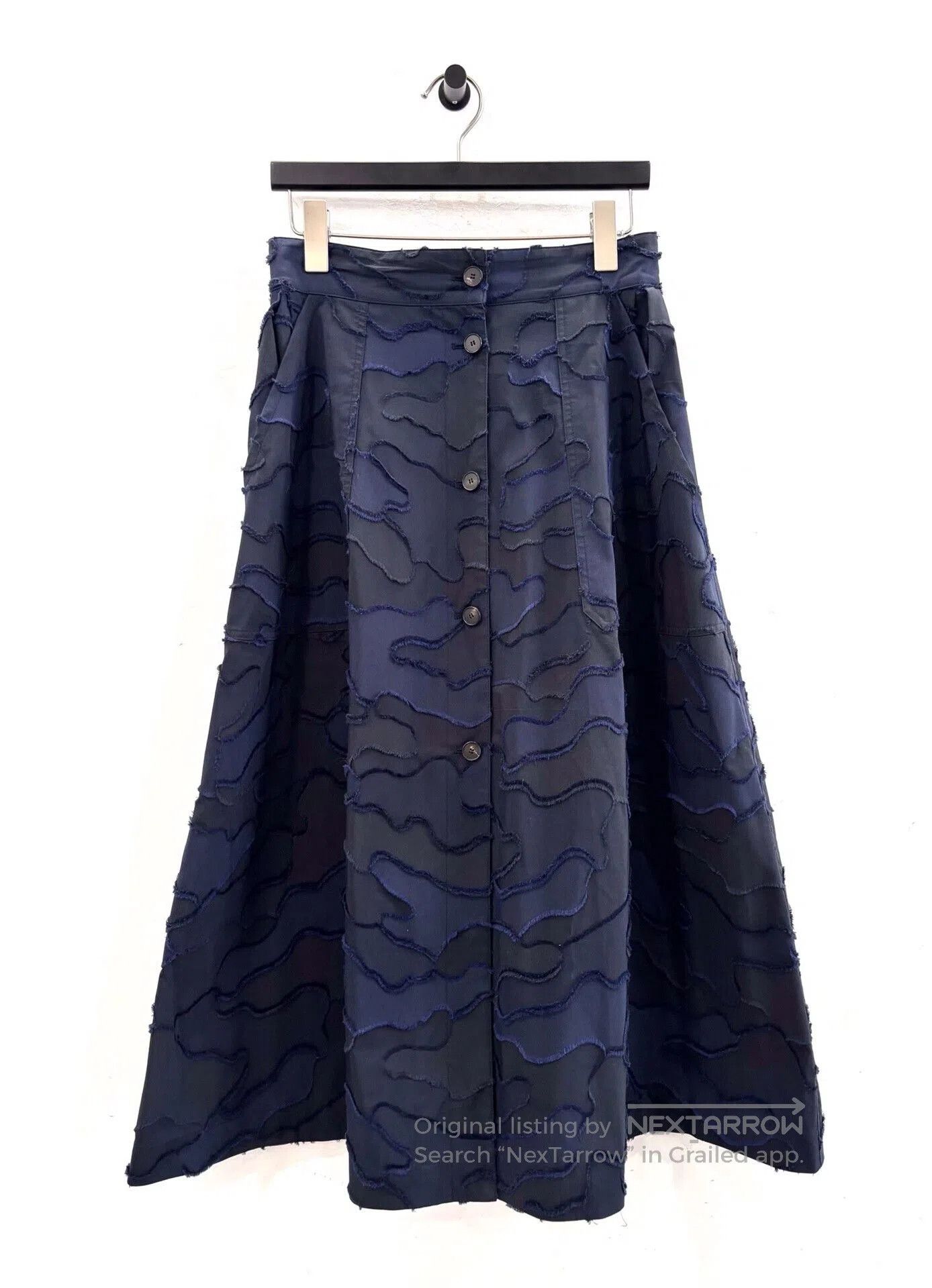 Dior Dior Camouflage Wave Logo Blue Skirt. Size 41" - 1 Thumbnail