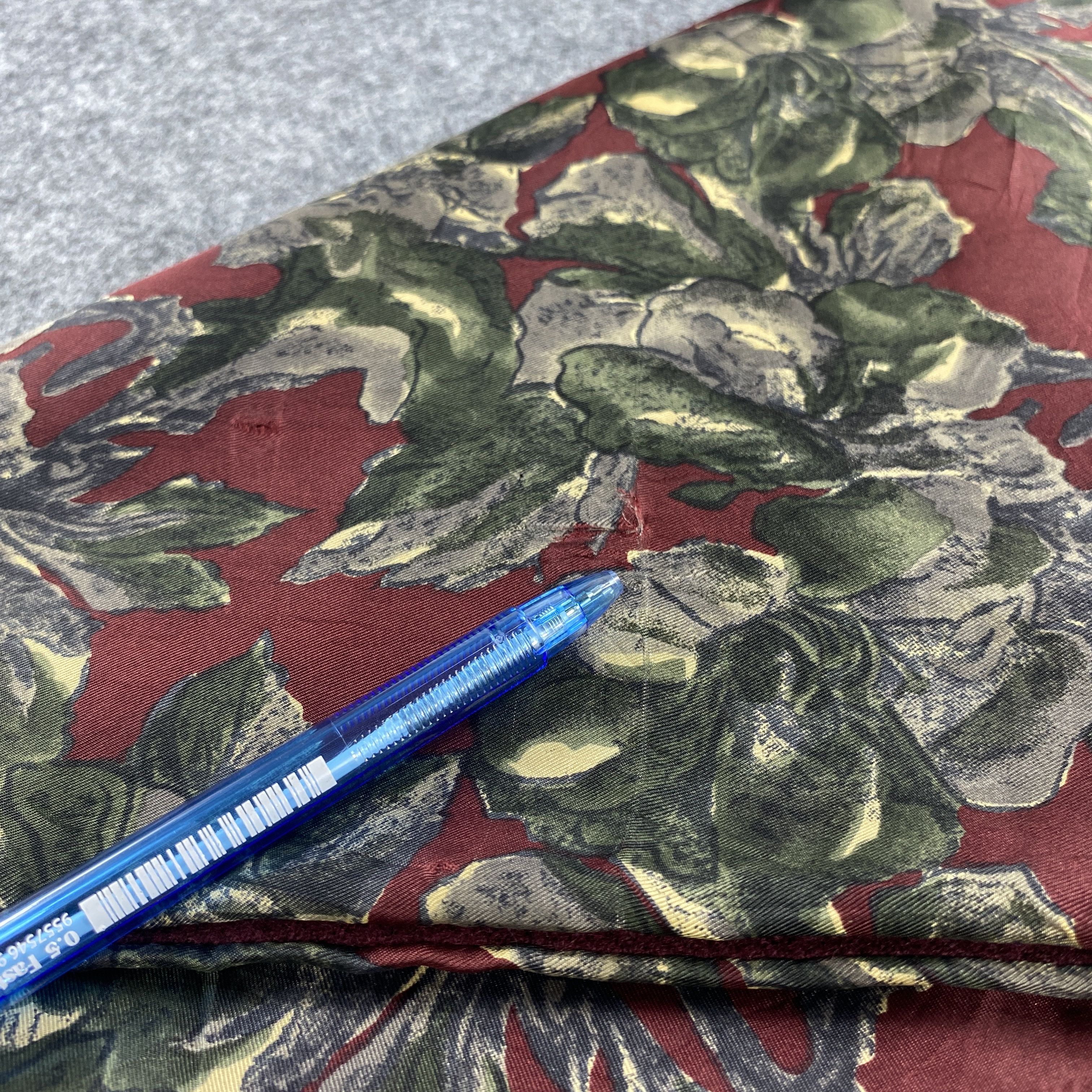 Other Floral Silk Scarf # Muffler # Neckwear # D476 Size ONE SIZE - 10 Thumbnail