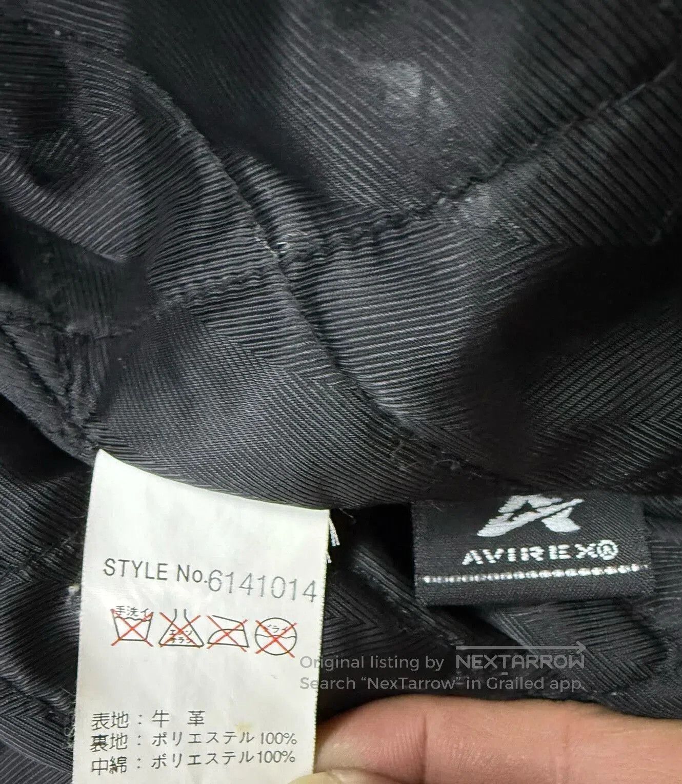 Avirex Avirex Men's A2 Flight Jacket. Size US M / EU 48-50 / 2 - 7 Thumbnail