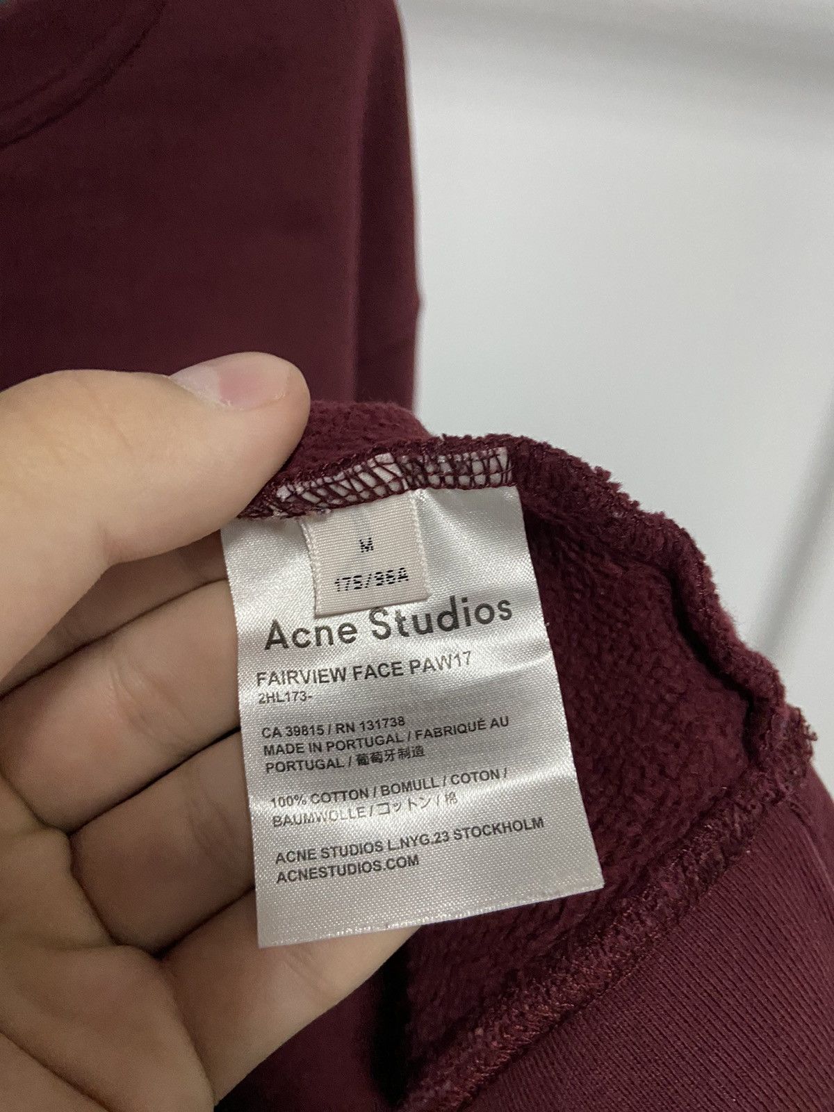 Acne Studios × Vintage Acne studios face logo sweatshirt Vintage luxury Size US M / EU 48-50 / 2 - 4 Thumbnail