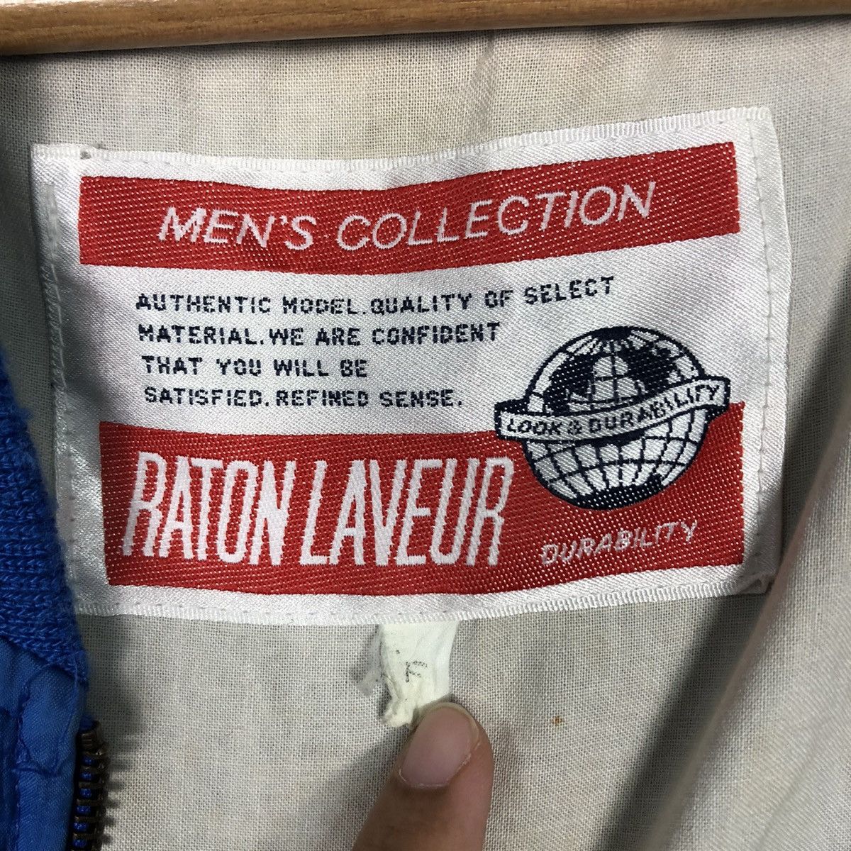 Japanese Brand 📌Vintage Bomber Jacket Raton Laveur Flight Design Aviator Size US M / EU 48-50 / 2 - 19 Thumbnail