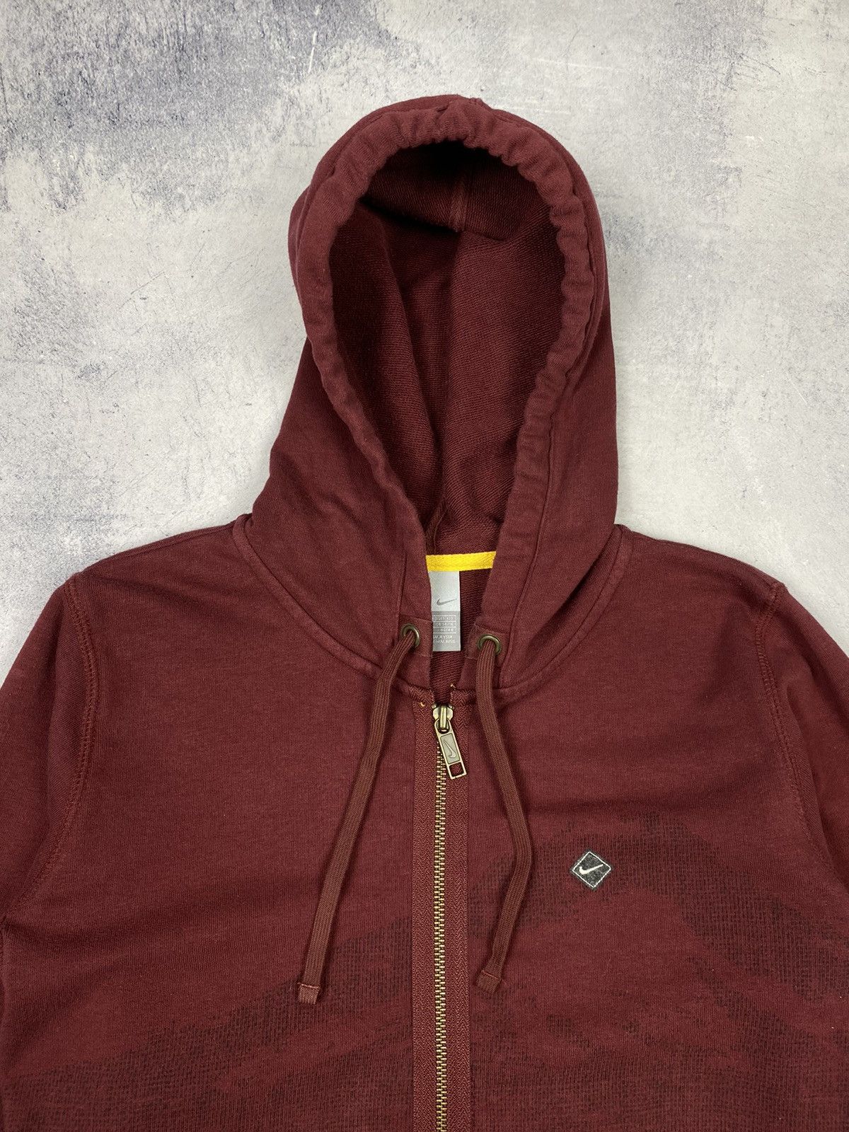 Nike × Vintage Vintage 00s Nike Trail Runners Mount Hood Hoodie Drill Y2K Size L / US 10 / IT 46 - 4 Thumbnail