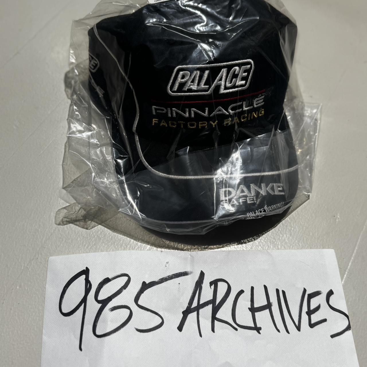 Palace Palace Danke 6 Panel Hat Black Size ONE SIZE - 2 Thumbnail