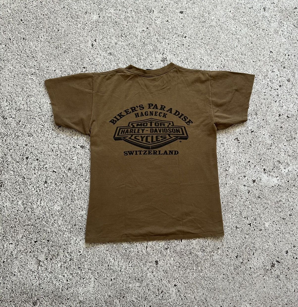 Harley Davidson × Vintage Vintage 1990 Harley Davidson 3D Emblem American Legend Tee Size US L / EU 52-54 / 3 - 4 Thumbnail