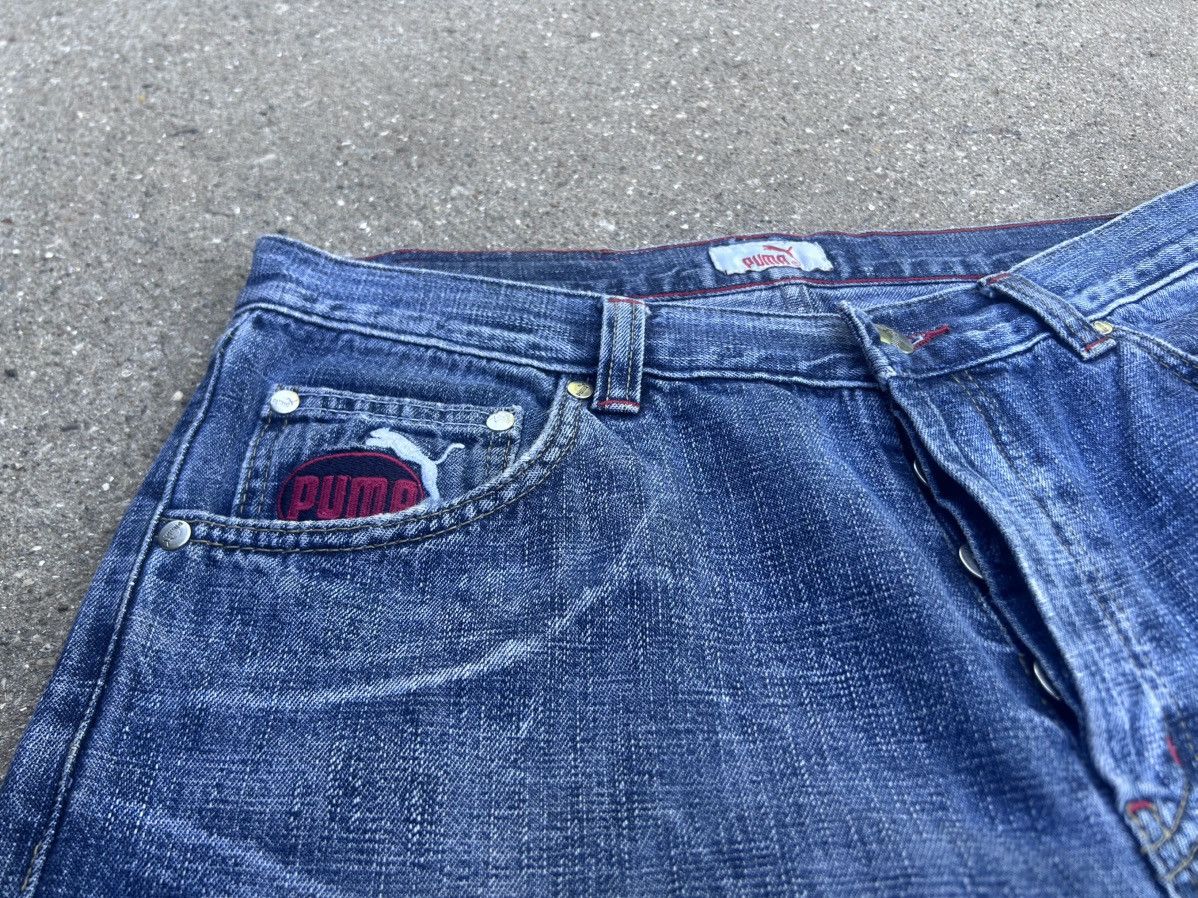 Puma Rare Vintage Puma Jeans Size US 31 - 4 Thumbnail