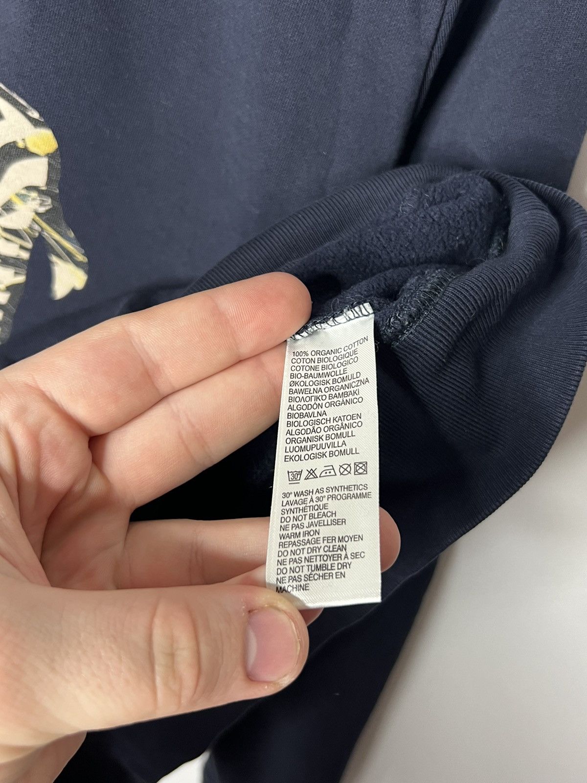 Paul Smith 🦓 Paul Smith Big Logo Sweatshirt Crew Neck Long Sleeve 🦓 Size US S / EU 44-46 / 1 - 7 Thumbnail