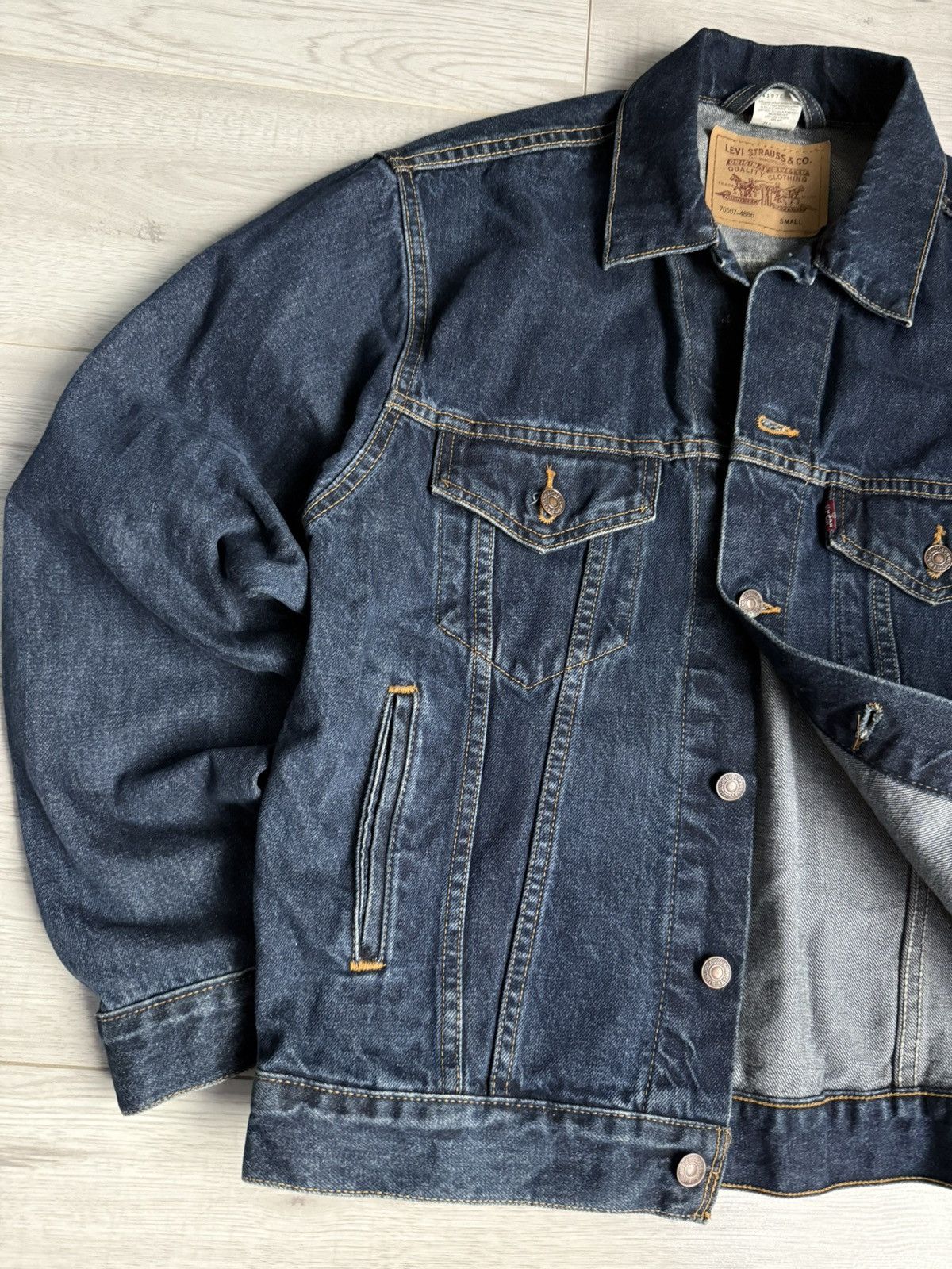 Levi's × Levi's Vintage Clothing × Vintage Vintage 90’s Levi’s Denim jacket Size US M / EU 48-50 / 2 - 3 Thumbnail