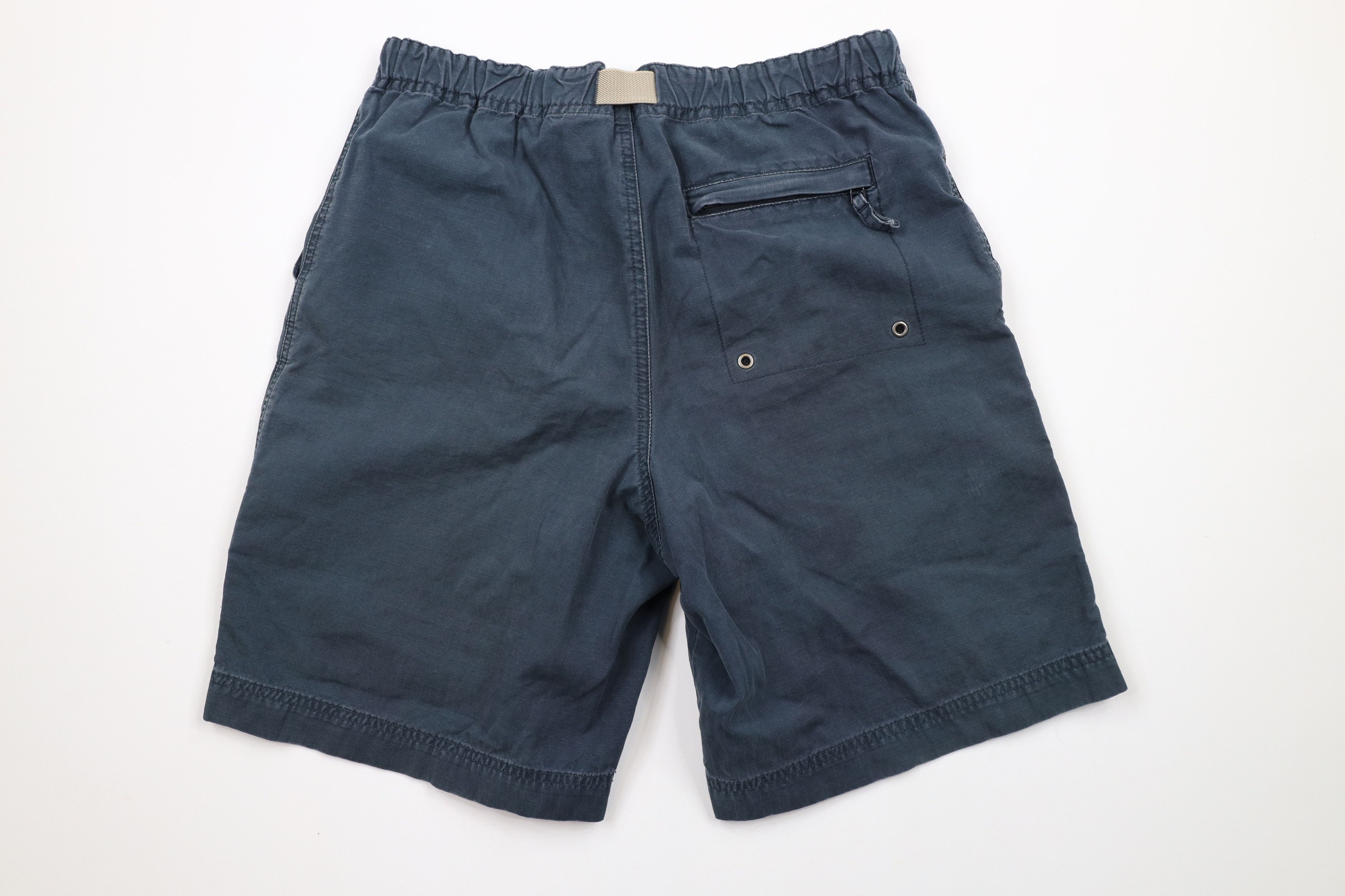 Gap Vintage 90s Gap Ripstop Belted Cargo Shorts Blue Cotton Size US 30 / EU 46 - 7 Thumbnail