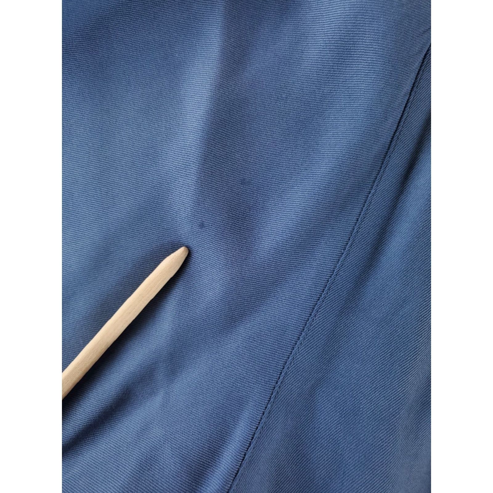 Nat Nast Nat Nast Silk Button Up Shirt Loop Collar Short Sleeve Blue Mens L Size US L / EU 52-54 / 3 - 5 Thumbnail
