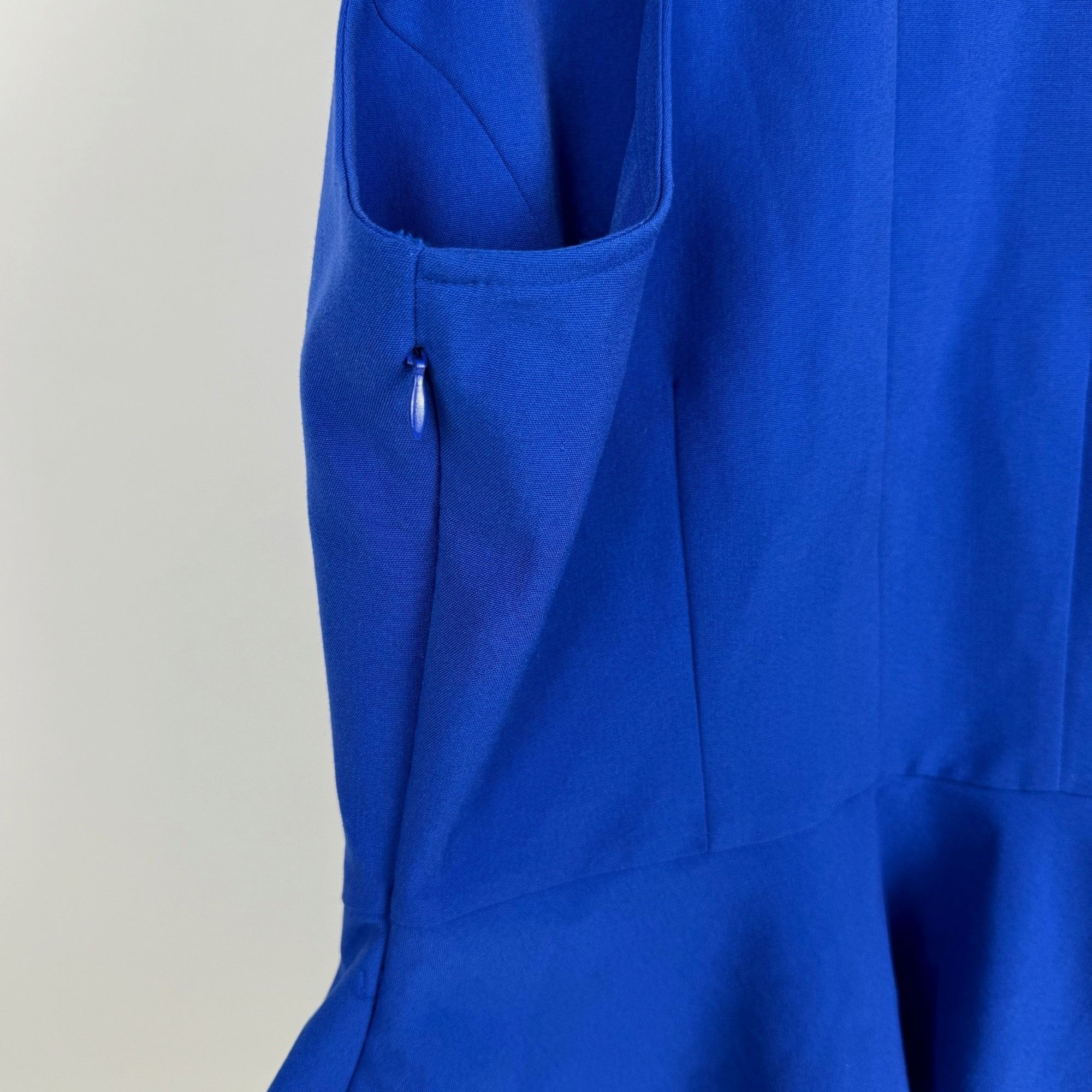 Other Arden b. Women's Sleeveless Peplum Top Royal Blue Size XS V- Size XS / US 0-2 / IT 36-38 - 4 Thumbnail