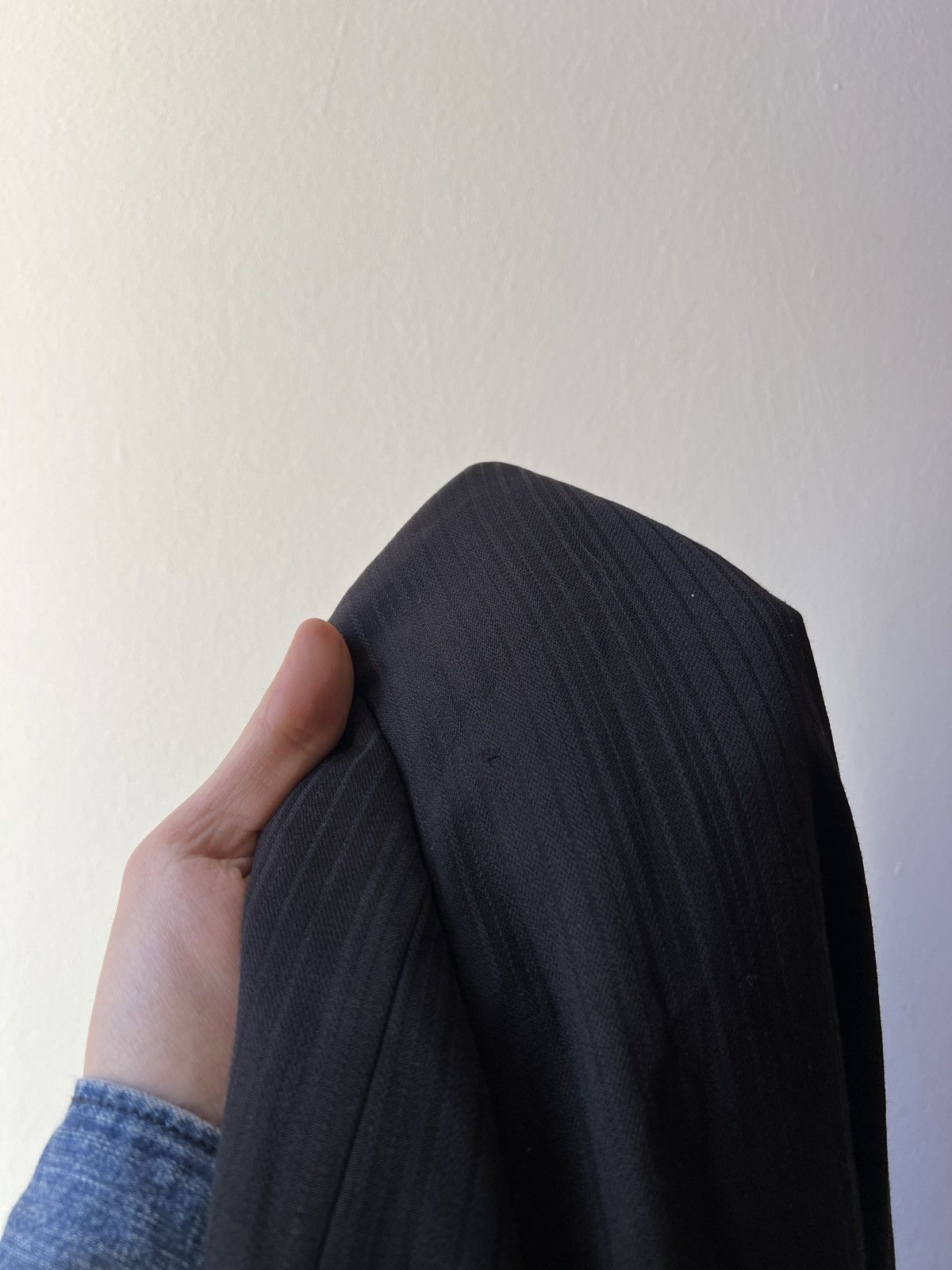 Versace Vintage Striped Versace Collection Wool Blazer Size 52L - 11 Thumbnail