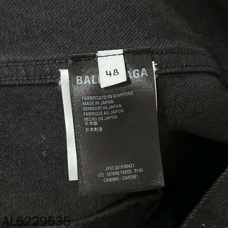 Balenciaga Balenciaga Ink-splashing denim jacket 2501-Nextarrow Size US M / EU 48-50 / 2 - 4 Thumbnail