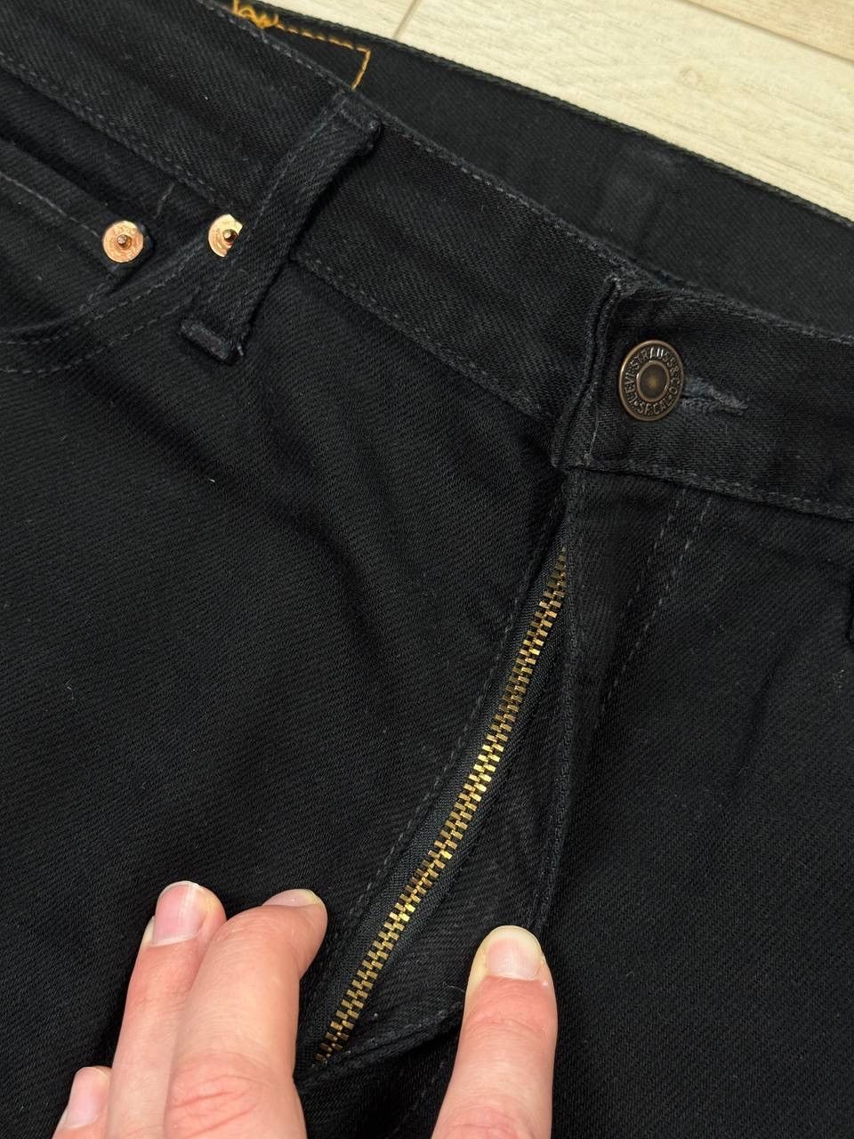 Levi's Vintage Levi’s 521 USA Style Denim Black Pants Size 32x30 Size US 32 / EU 48 - 6 Thumbnail
