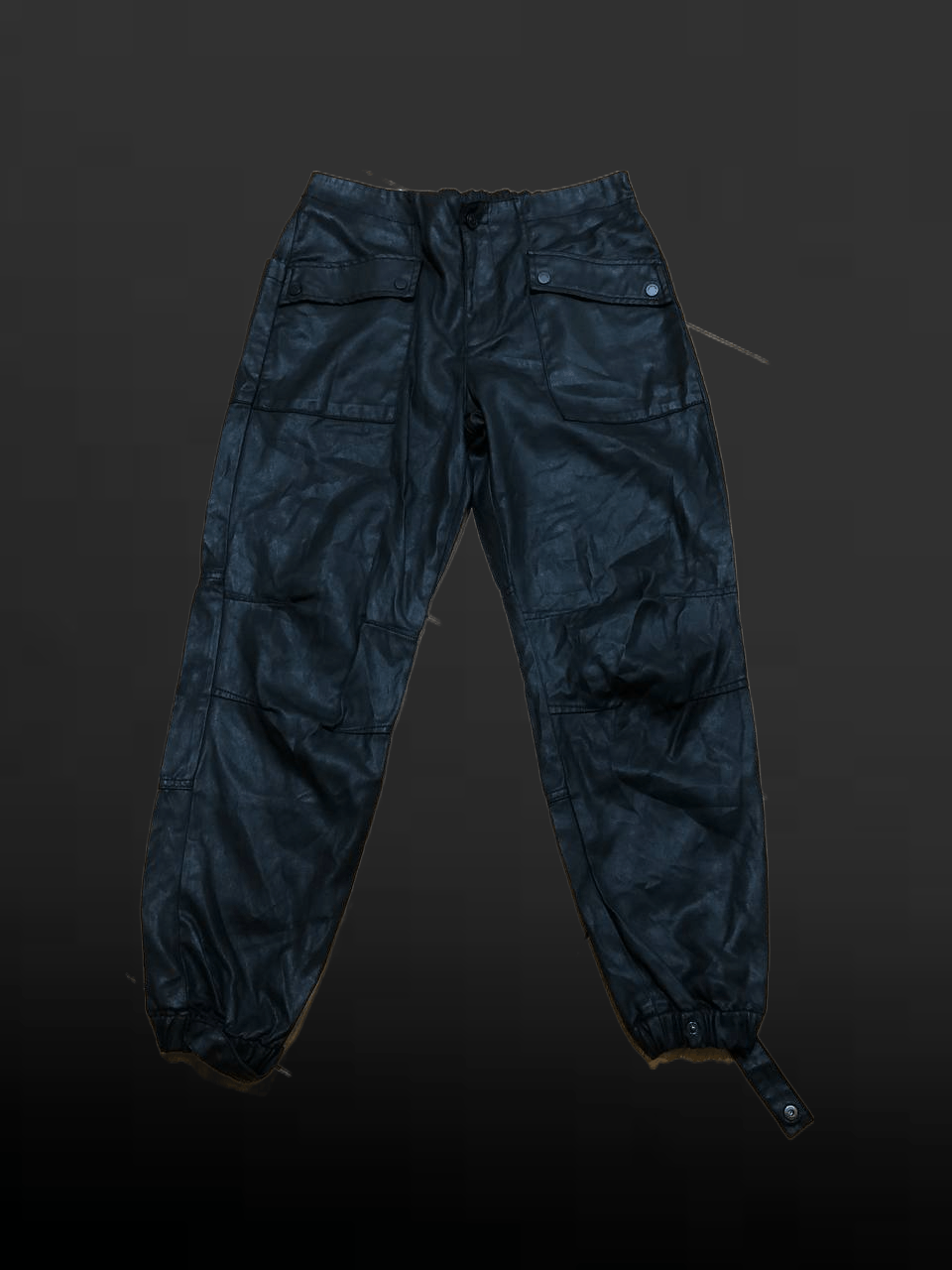 Allsaints AllSaints Jeans Coated Skinny Zipper Ankle Date Club Size 28" / US 6 / IT 42 - 1 Thumbnail