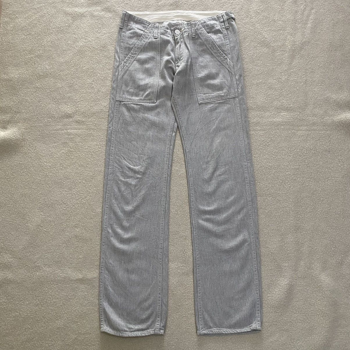 If Six Was Nine × Japanese Brand × KOJIMA GENES Kojima Simonocho Kurashiki Fatigue Baker Pants W31 Size US 31 - 1 Thumbnail