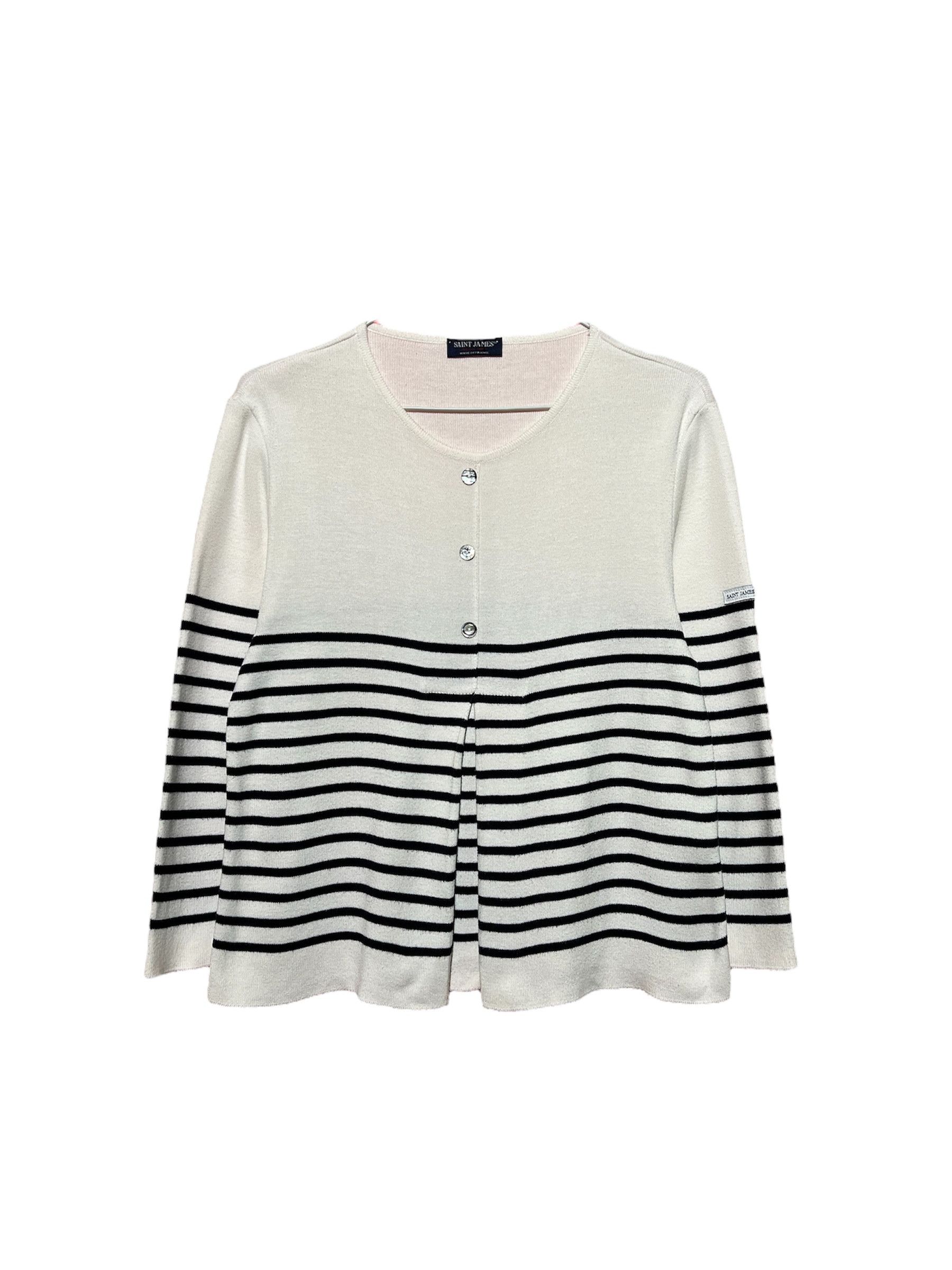 Saint James striped pick sweater women's designer