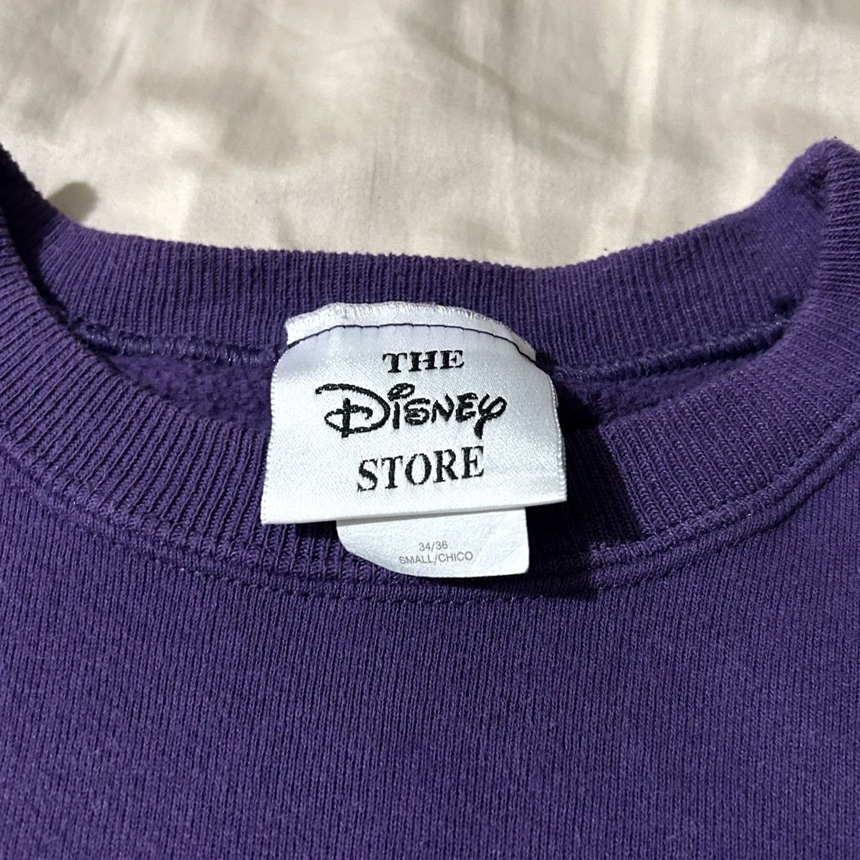 Disney VINTAGE Disney Snow White Dopey Sweatshirt S Women Purple 90s Pullover Size Small Size S / US 4 / IT 40 - 3 Thumbnail
