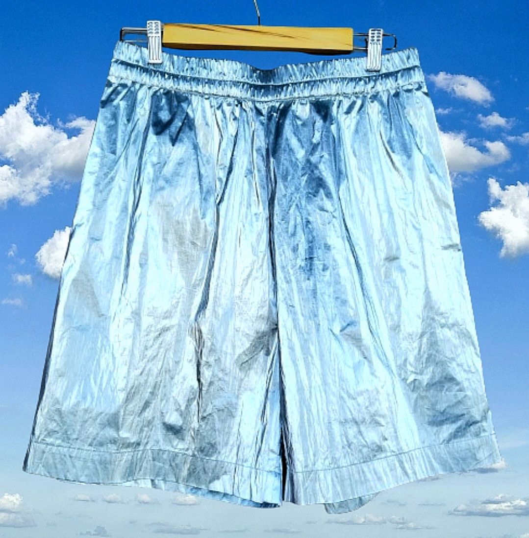 Dries Van Noten Silver bermudas Size 25" / US 0 / IT 36 - 2 Thumbnail