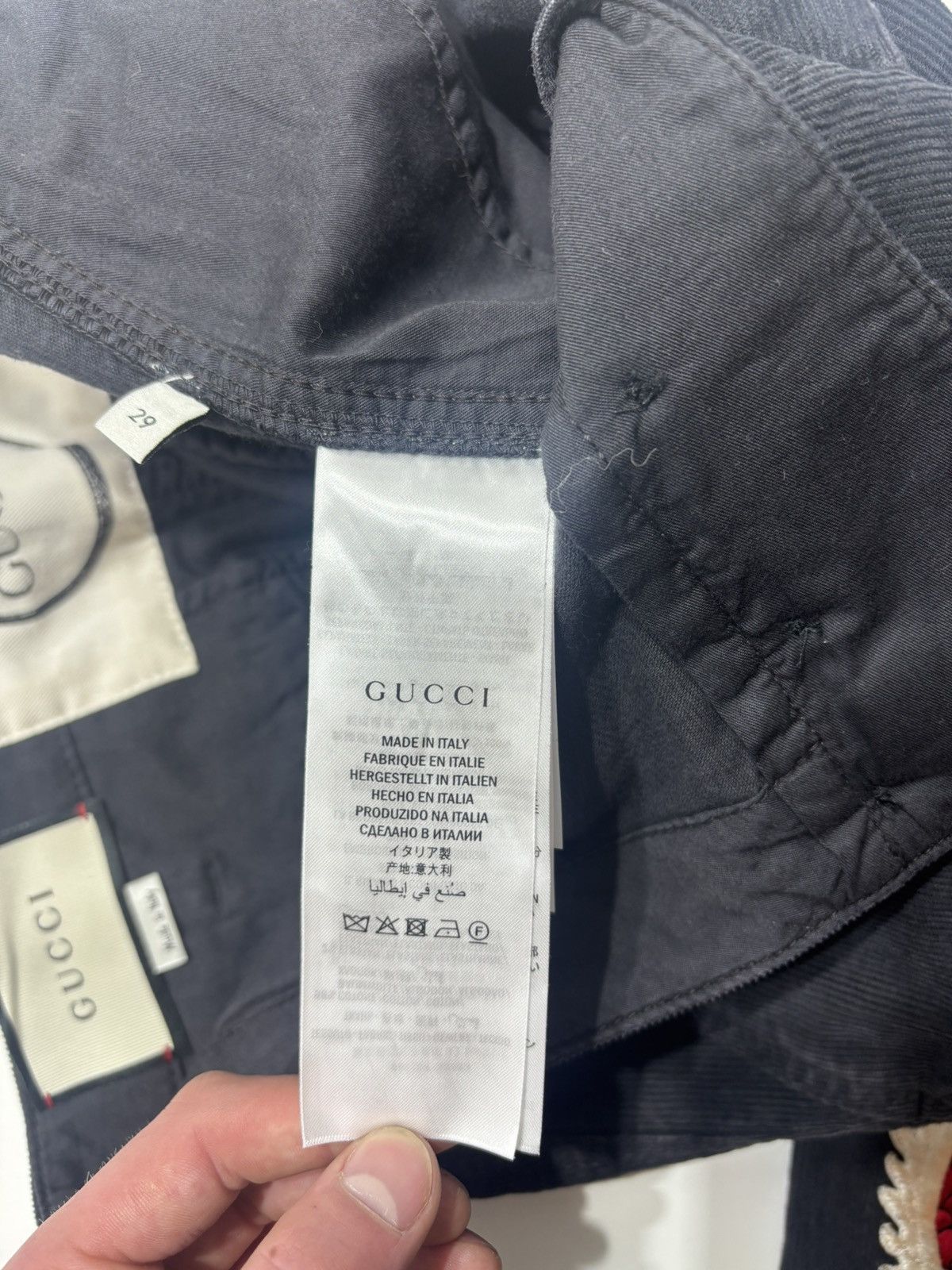 Gucci Gucci by Alessandro Michele SS17 Dragon Corduroy Pants Size US 29 - 5 Thumbnail