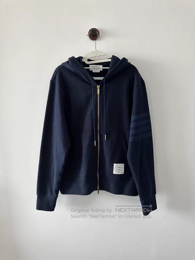 Thom Browne Thom Browne Blue knitted jacket Size US M / EU 48-50 / 2 - 1 Thumbnail